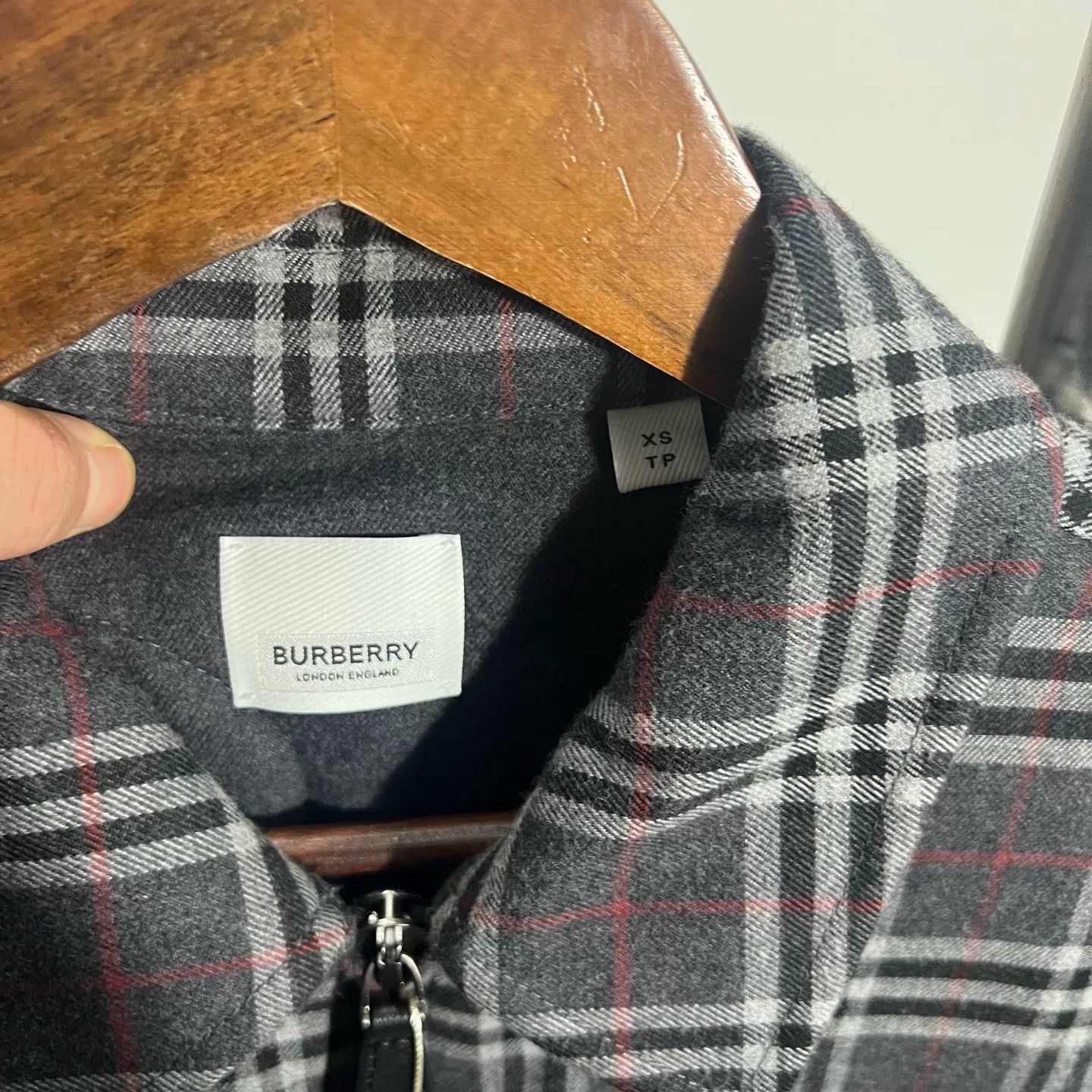 Burberry Burberry Wool Light Jacket xs Men Size US XS / EU 42 / 0 - 3 Thumbnail