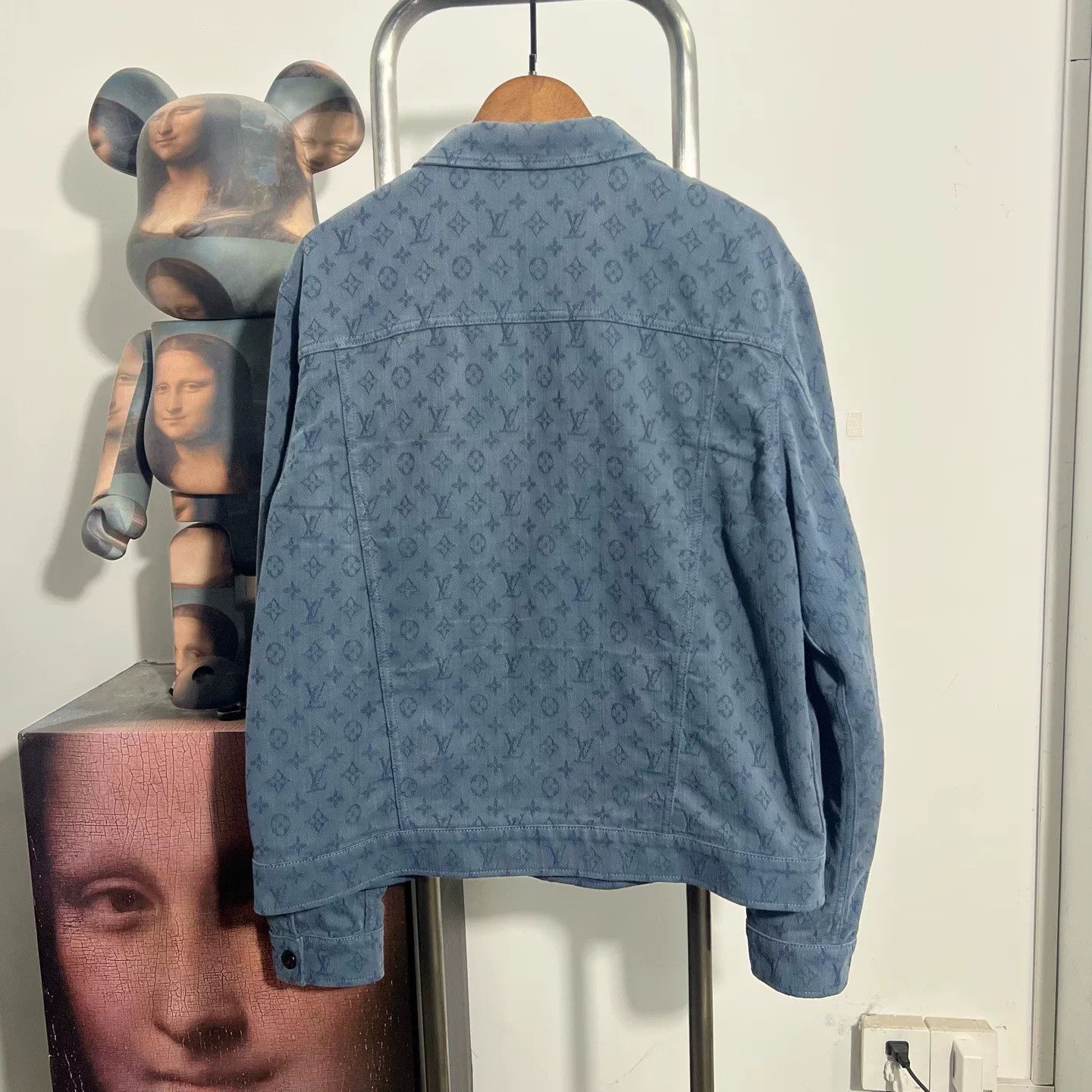Louis Vuitton Louis Vuitton Denim Blue Jacket L Women Size L / US 10 / IT 46 - 2 Thumbnail