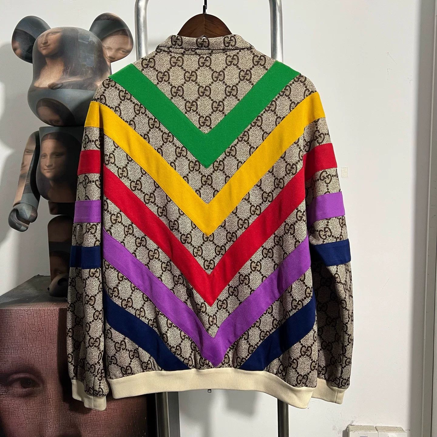 Gucci Gucci Rainbow Multi Jacket M Women Size M / US 6-8 / IT 42-44 - 2 Thumbnail