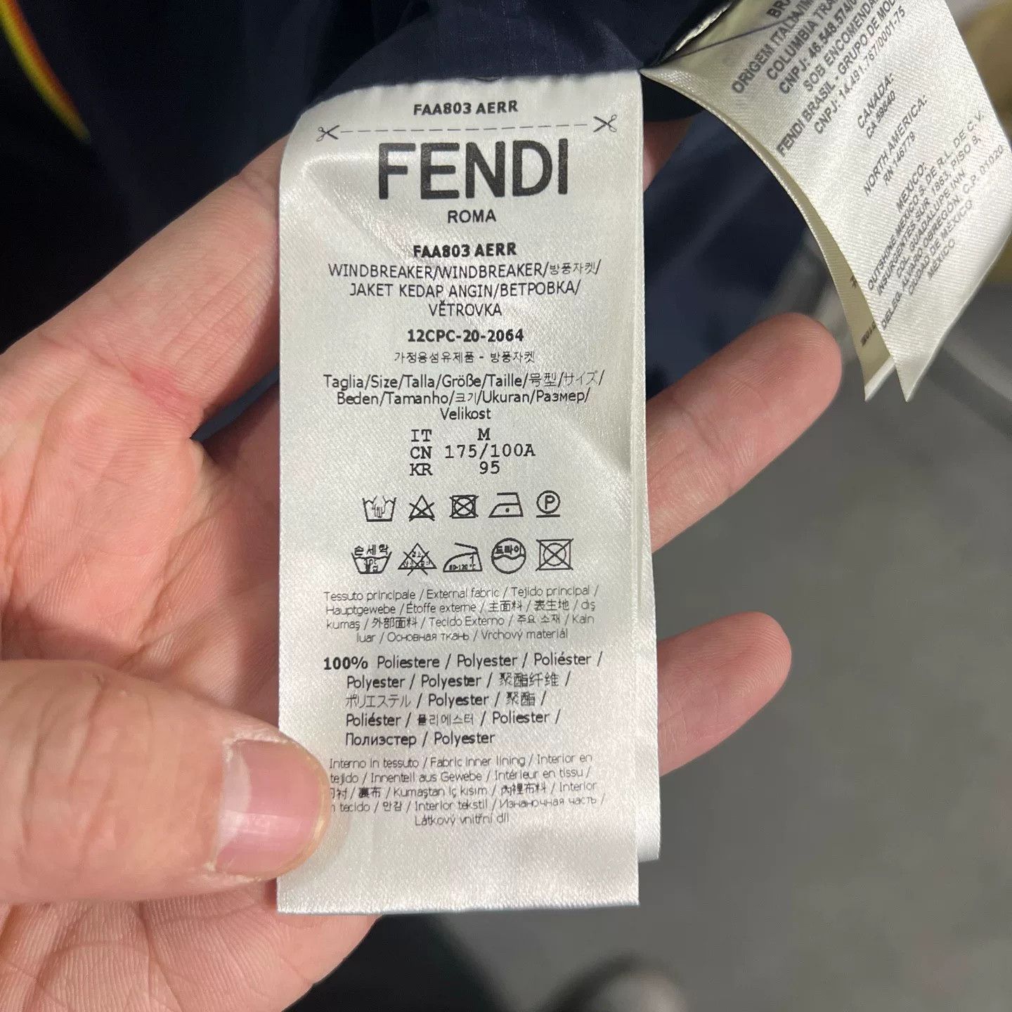Fendi Fendi Light Jacket m Men Size US M / EU 48-50 / 2 - 4 Thumbnail