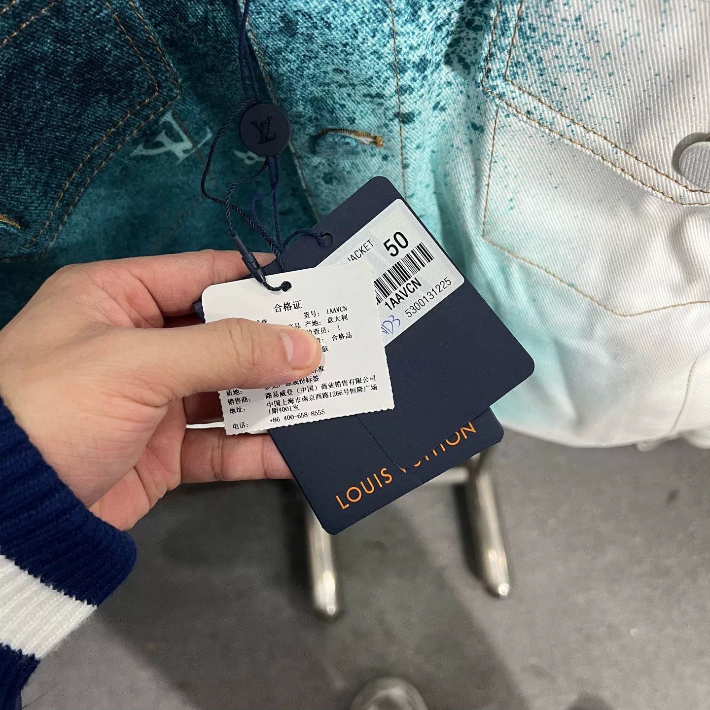 Louis Vuitton Louis Vuitton Denim Gradient Multi Light Jacket xs Men Size US XS / EU 42 / 0 - 5 Thumbnail