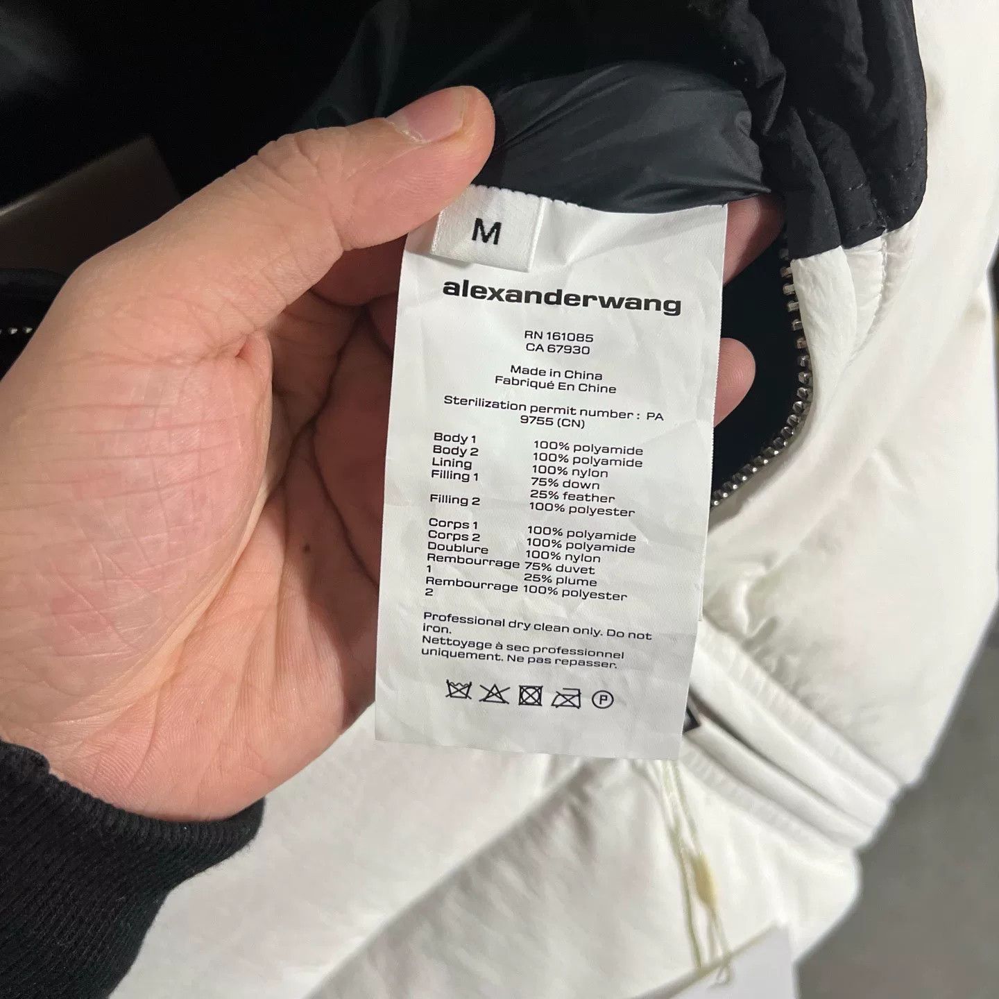 Alexander Wang Alexander Wang Down Black Down Jacket M Women Size M / US 6-8 / IT 42-44 - 4 Thumbnail