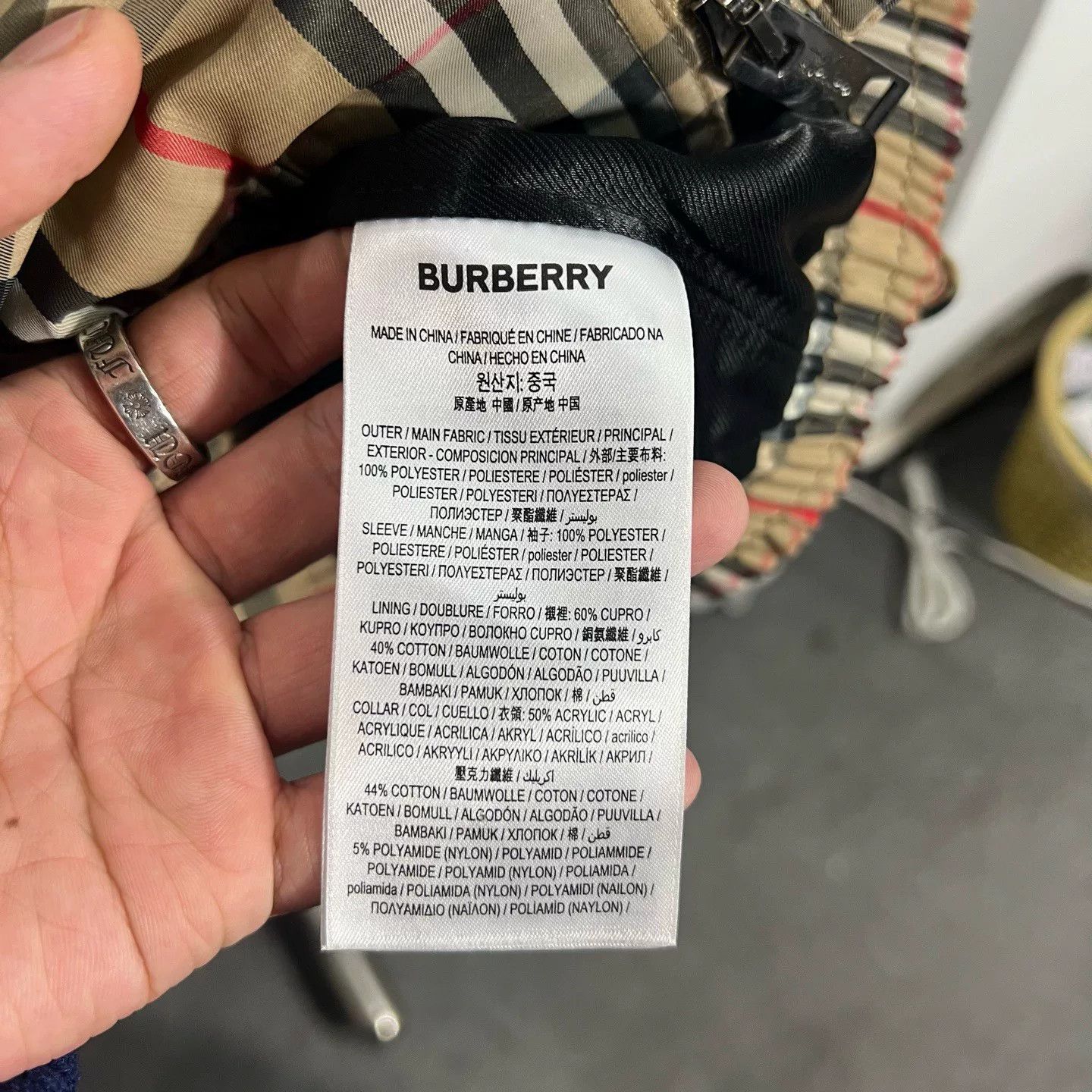 Burberry Burberry Plaid Light Jacket m Men Size US M / EU 48-50 / 2 - 4 Thumbnail