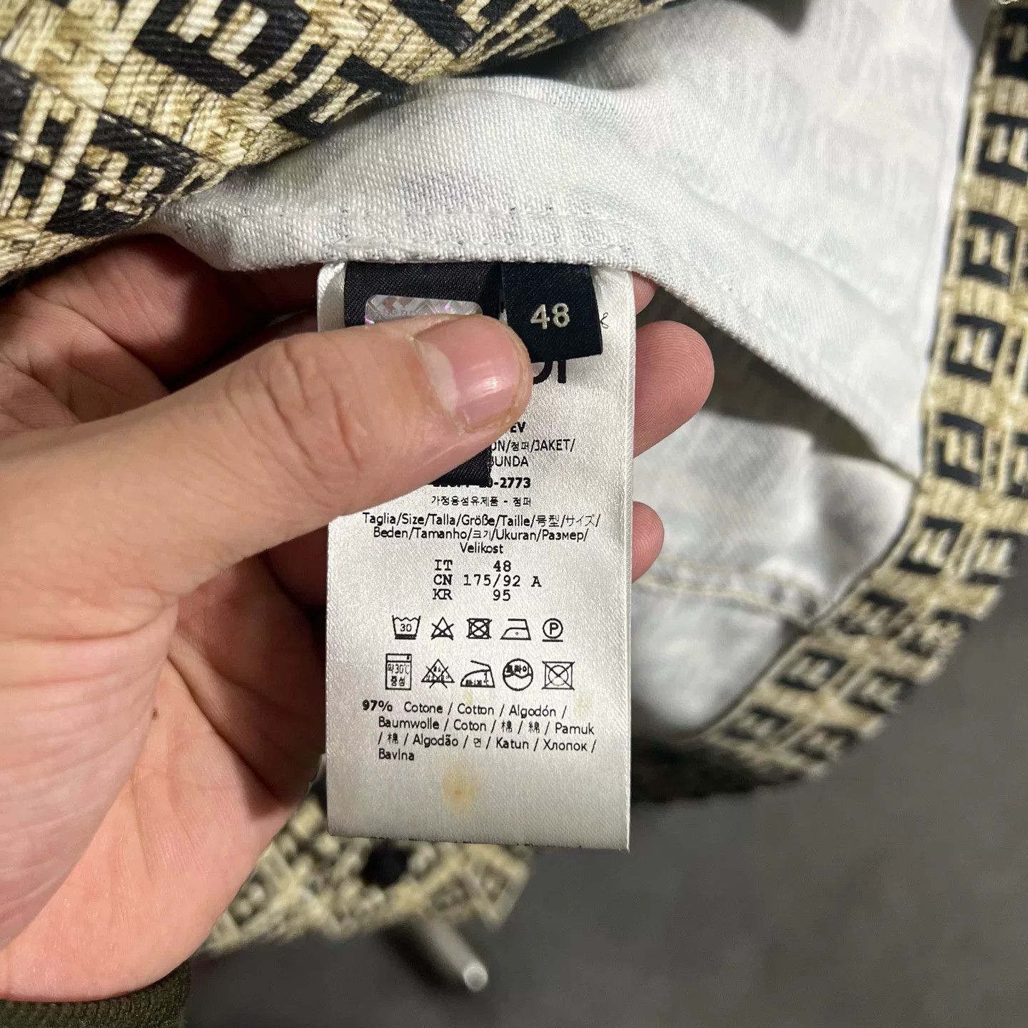 Fendi Fendi Denim Jacket S Women Size S / US 4 / IT 40 - 4 Thumbnail
