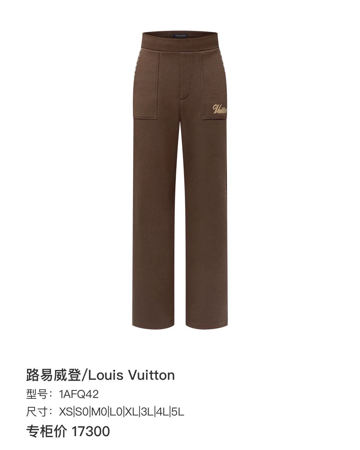Louis Vuitton Louis Vuitton Embroidered Casual Pants 30 Men Size US 30 / EU 46 - 7 Thumbnail