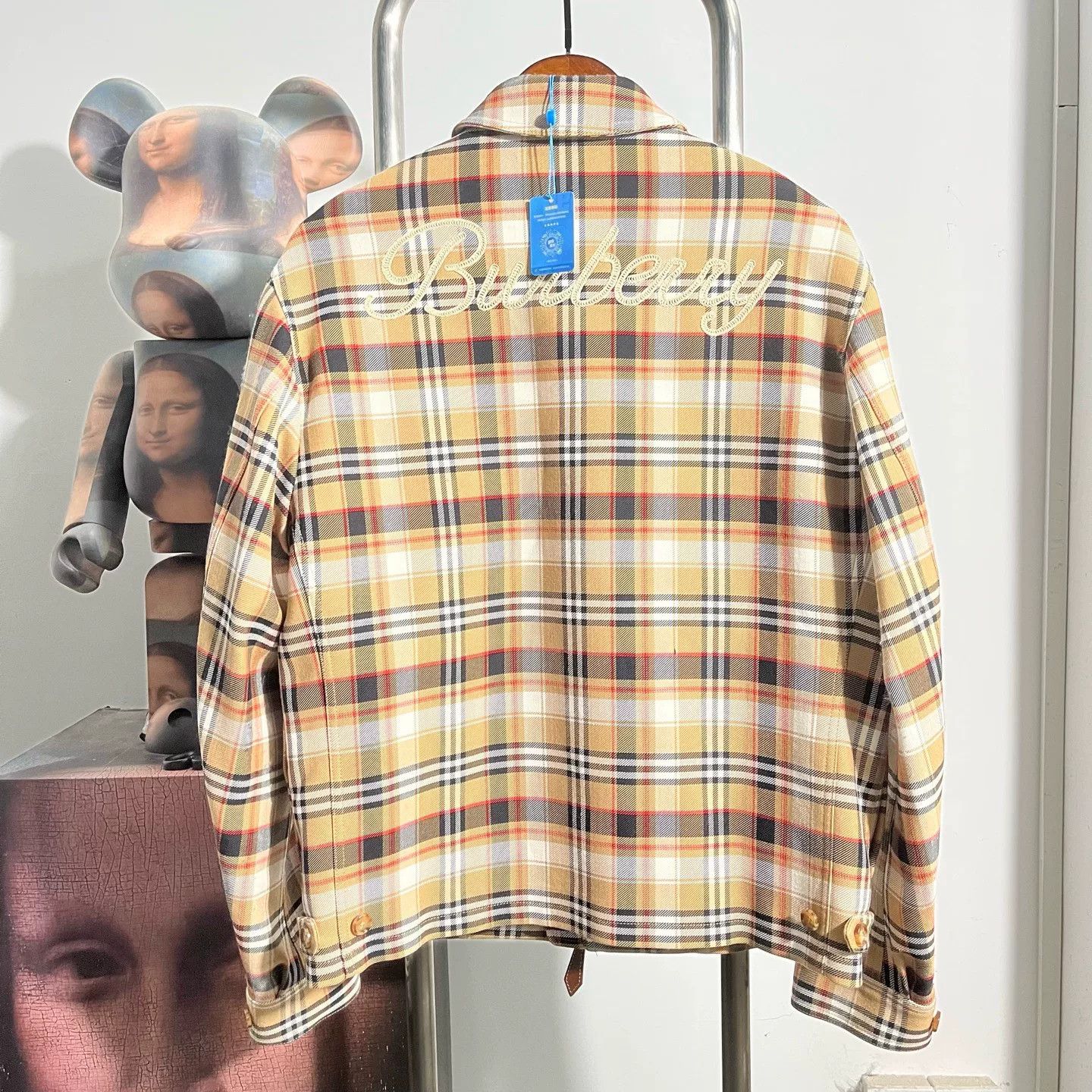 Burberry Burberry Embroidered Plaid Light Jacket s Men Size US S / EU 44-46 / 1 - 2 Thumbnail