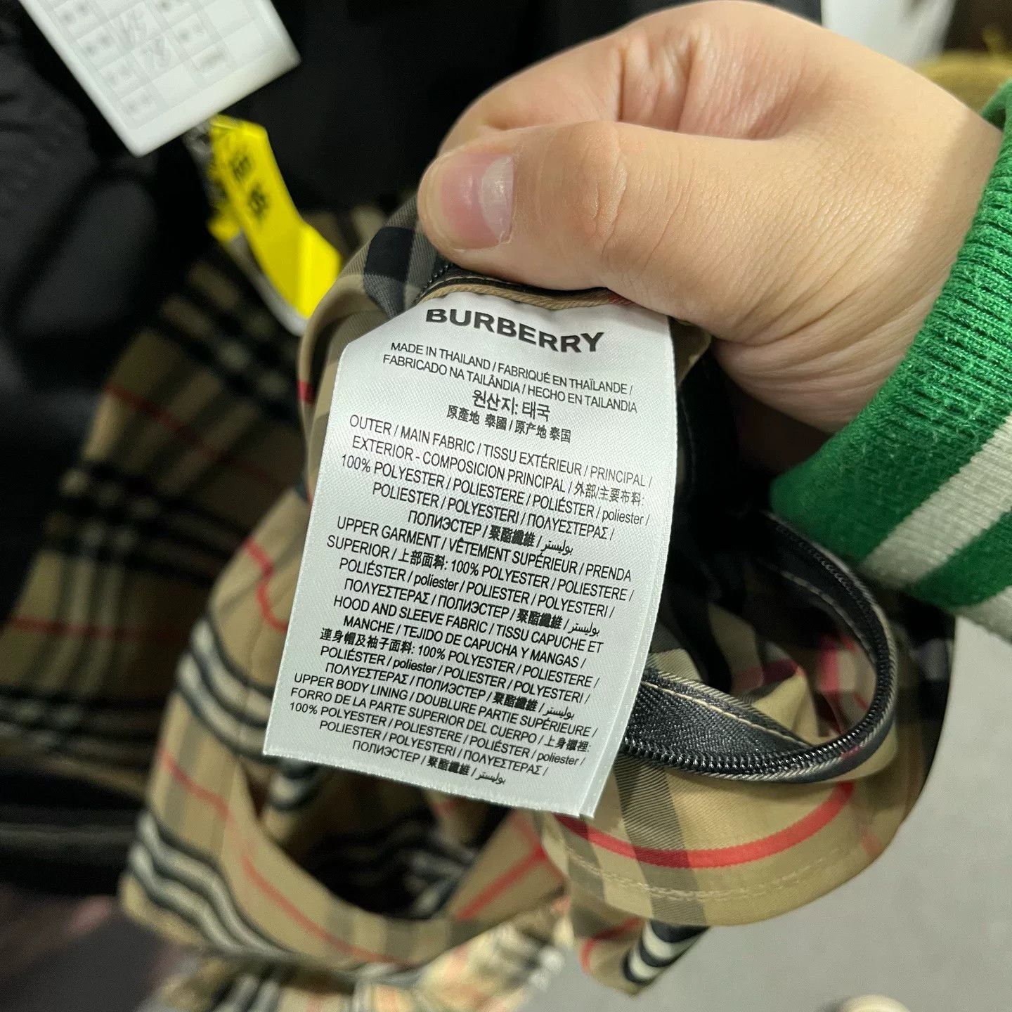 Burberry Burberry Patchwork Plaid Light Jacket l Men Size US L / EU 52-54 / 3 - 4 Thumbnail