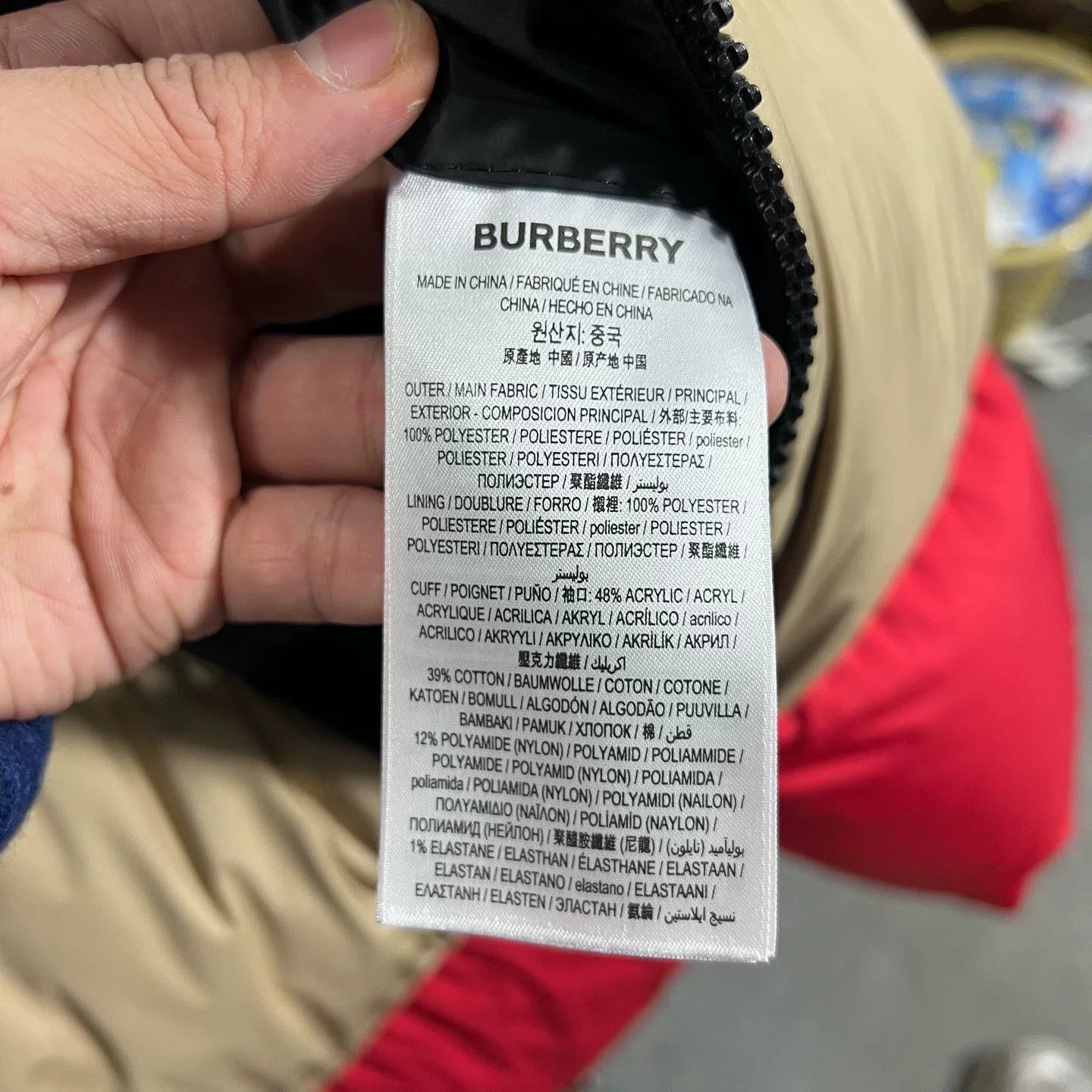 Burberry Burberry Down Multi Heavy Coat l Men Size US L / EU 52-54 / 3 - 4 Thumbnail