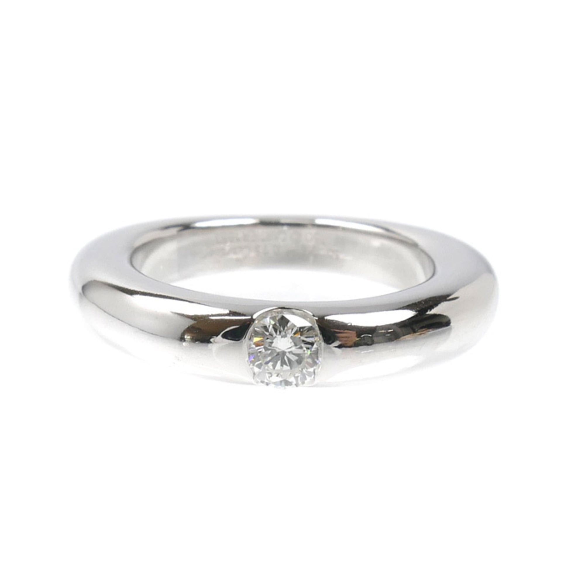 Cartier Cartier 18KWG White Gold Ellipse Ring B4027350 Diamond 0.25ct 50 9.7g Women's Size ONE SIZE - 3 Thumbnail