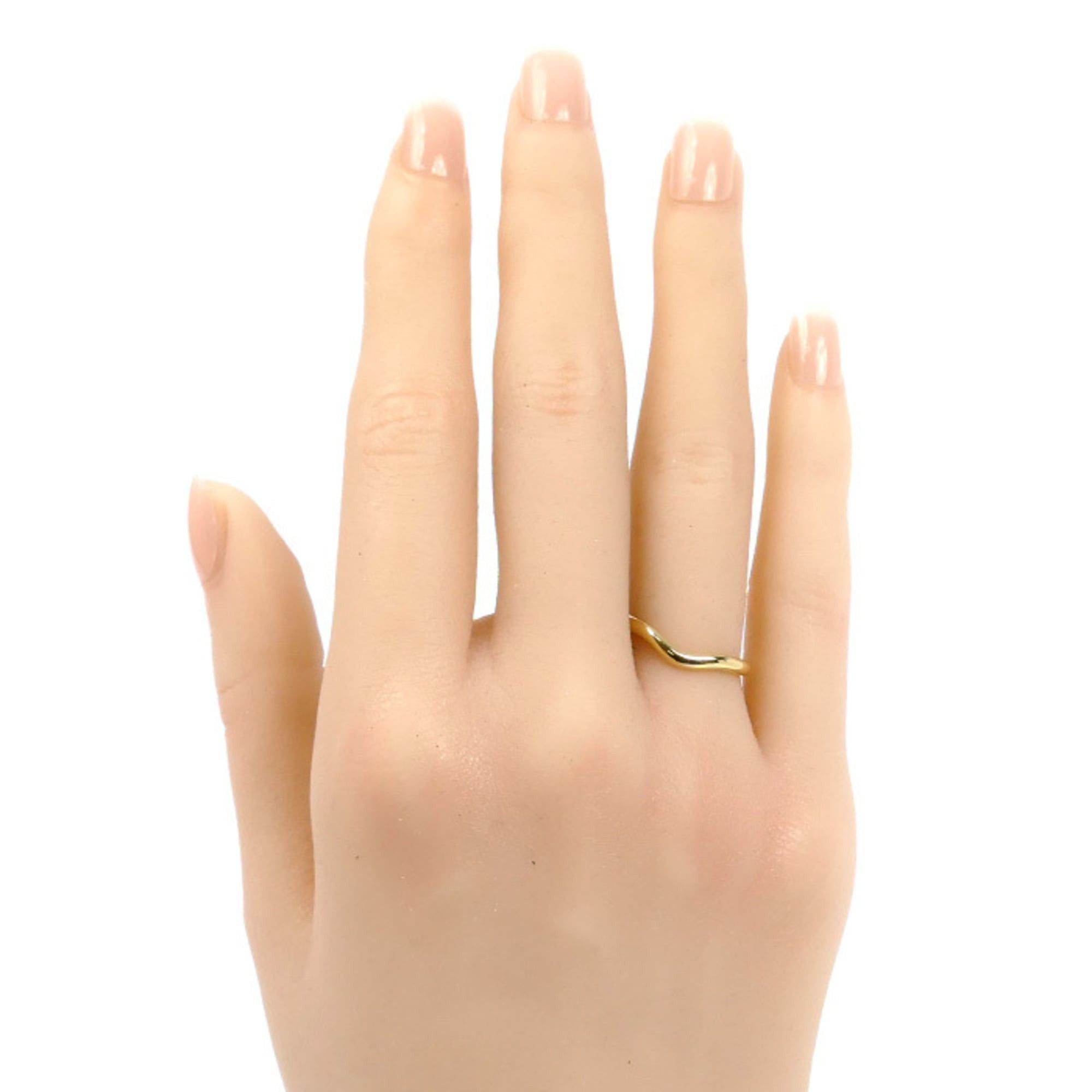 Tiffany & Co. TIFFANY&Co. Tiffany & Co. 18K Yellow Gold Curved Band Ring (60016745) 2.5g Women's Size ONE SIZE - 7 Thumbnail