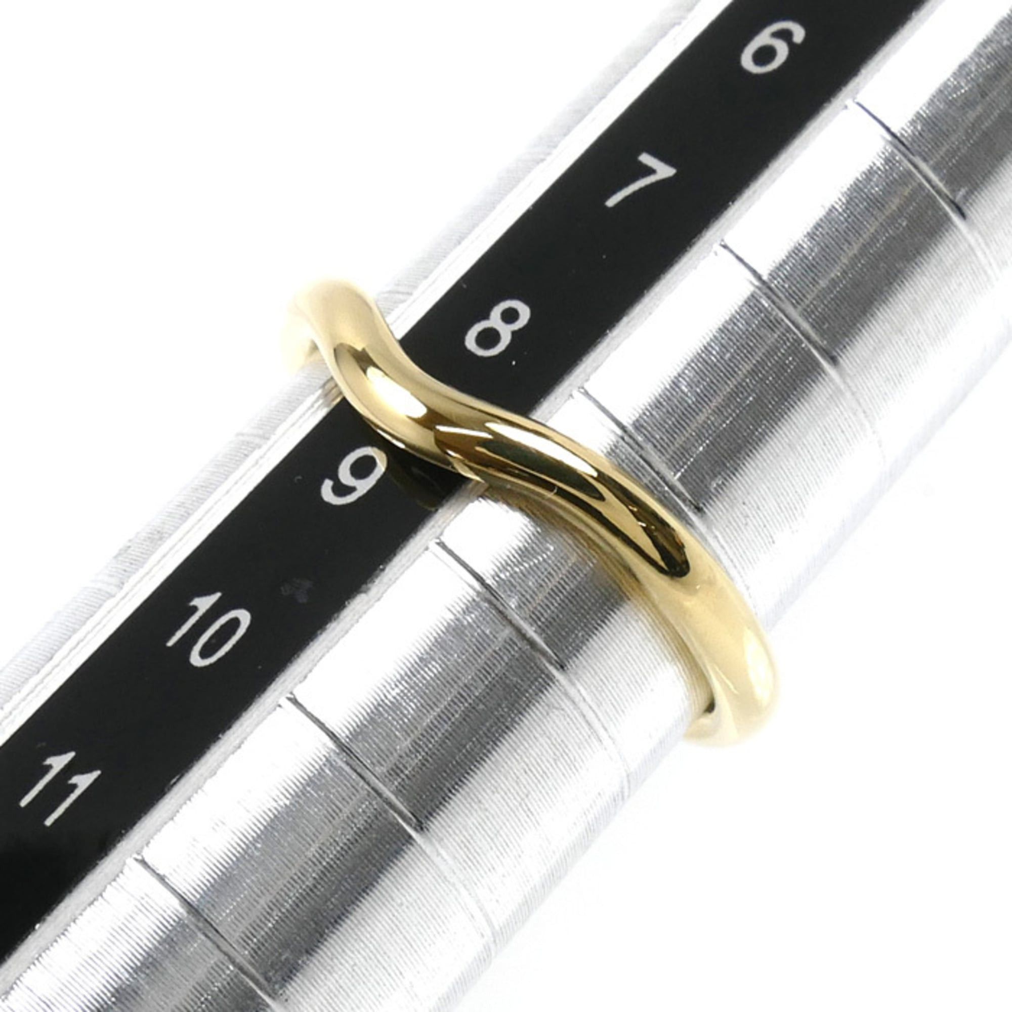 Tiffany & Co. TIFFANY&Co. Tiffany & Co. 18K Yellow Gold Curved Band Ring (60016745) 2.5g Women's Size ONE SIZE - 6 Thumbnail