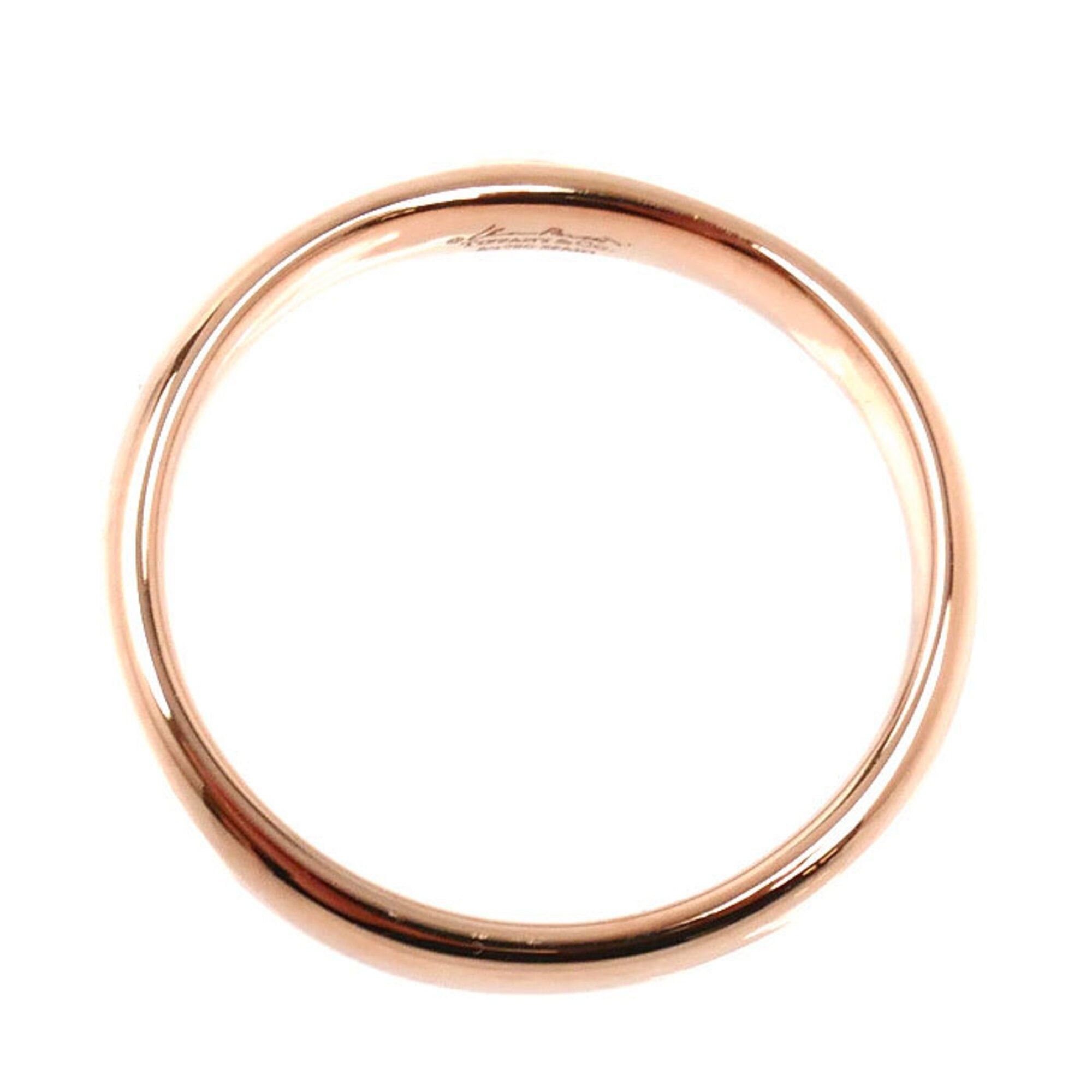Tiffany & Co. TIFFANY&Co. Tiffany 18KPG Pink Gold Open Heart Band Diamond Ring, 3.0g, Women's Size ONE SIZE - 4 Thumbnail