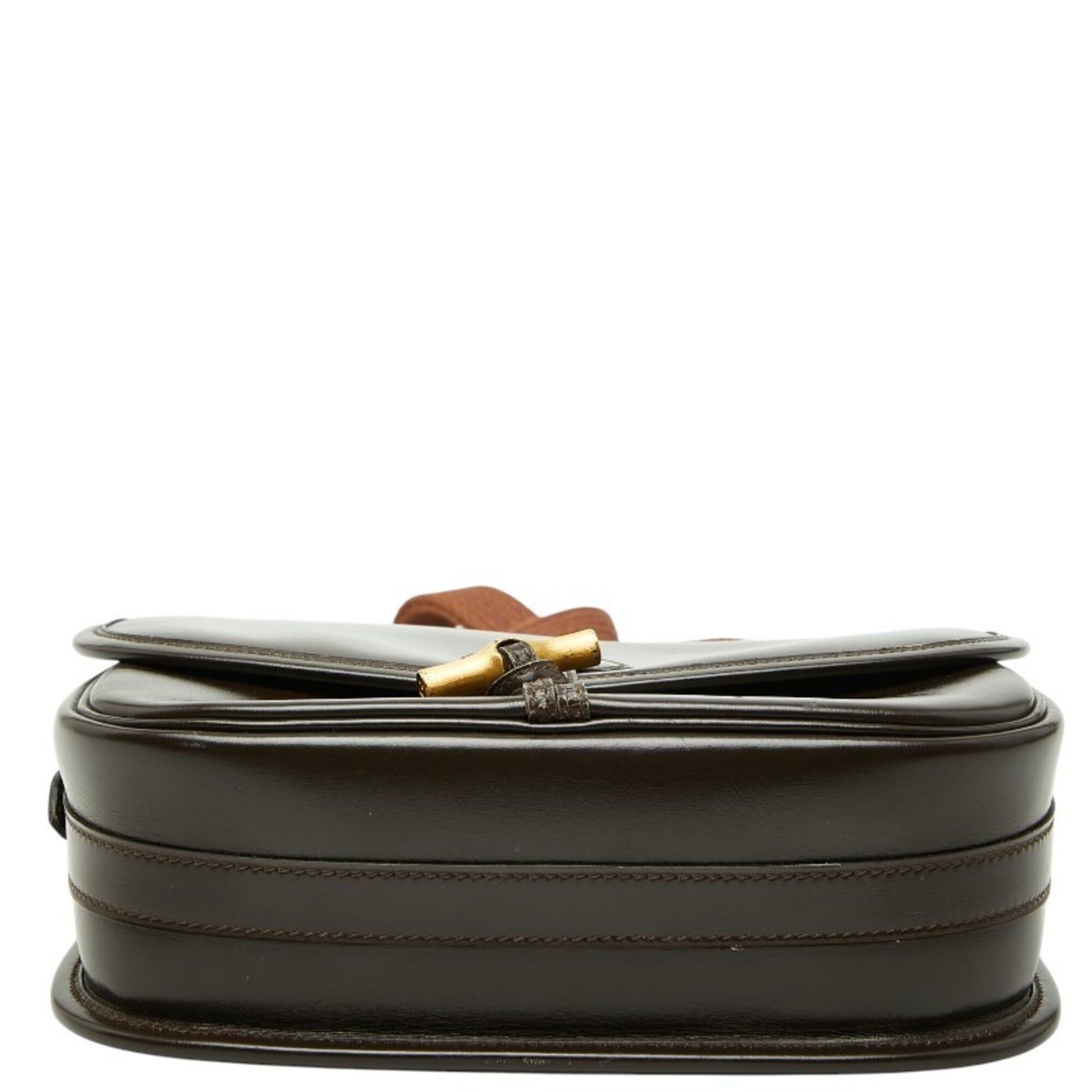 Hermes Hermes Duffle Crossbody Shoulder Bag, Brown Leather, Women's HERMES Size ONE SIZE - 3 Thumbnail