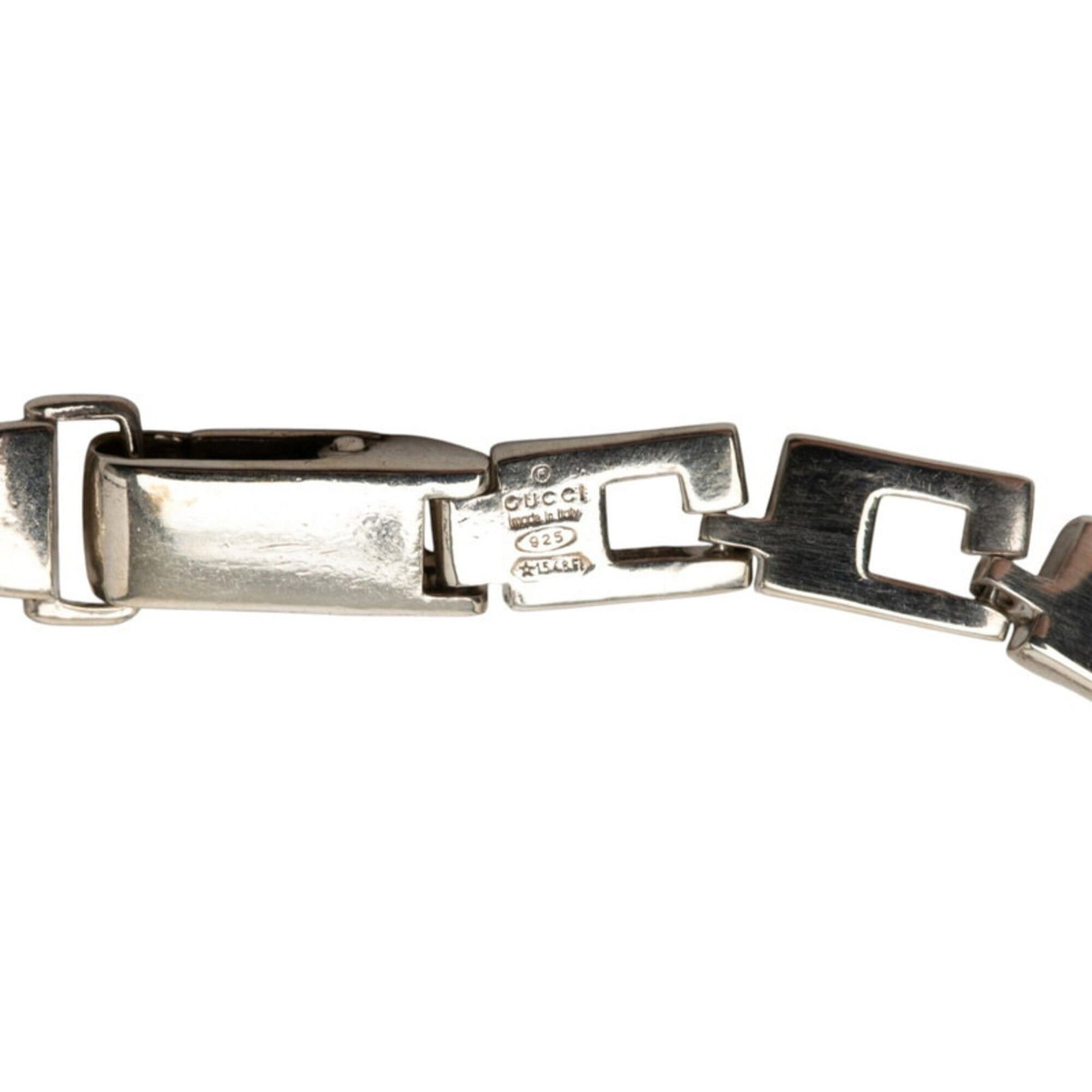 Gucci Gucci G-logo Chain Bracelet SV925 Silver Women's GUCCI Size ONE SIZE - 6 Thumbnail