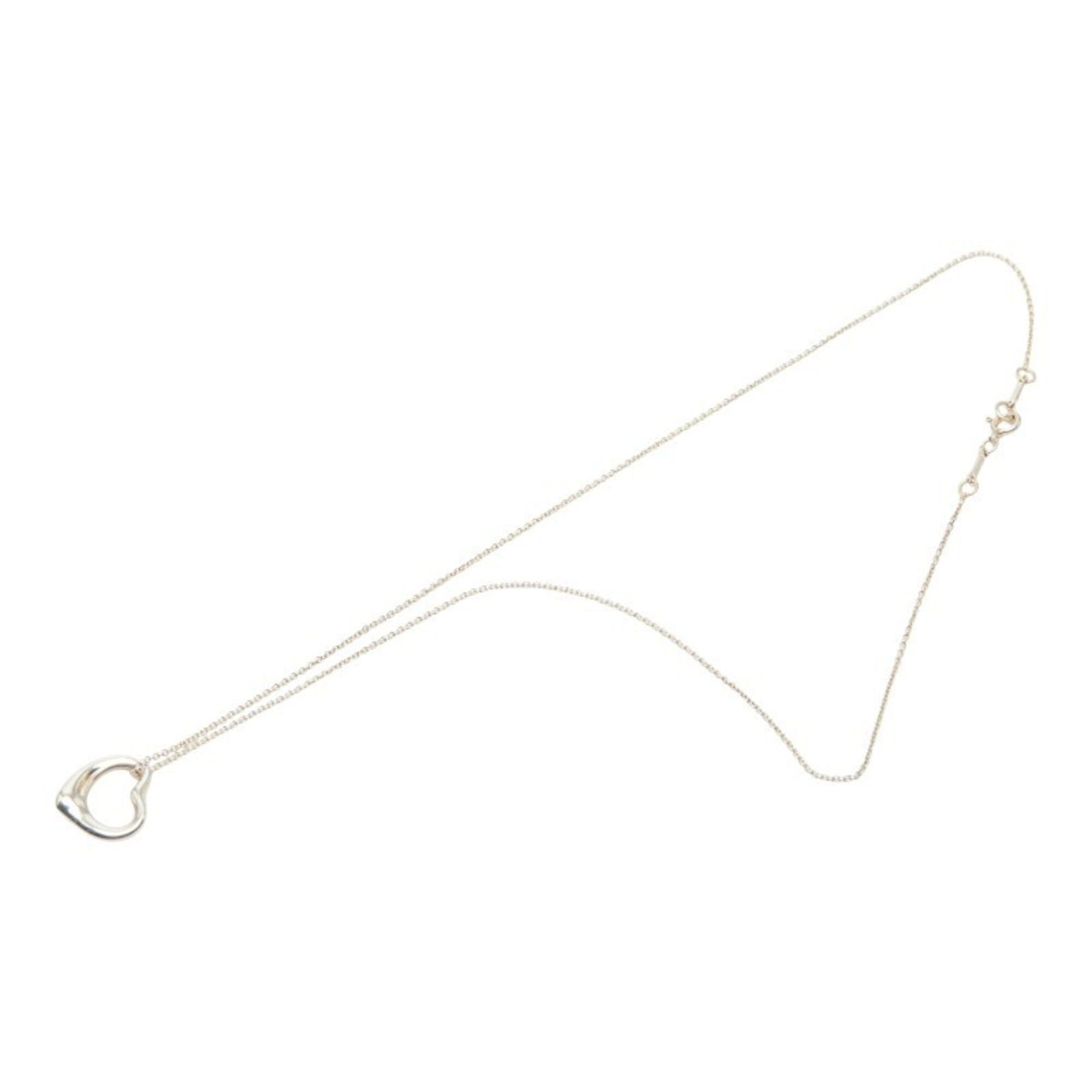 Tiffany & Co. Tiffany & Co. Open Heart Necklace, SV925 Silver, Women's. Size ONE SIZE - 4 Thumbnail