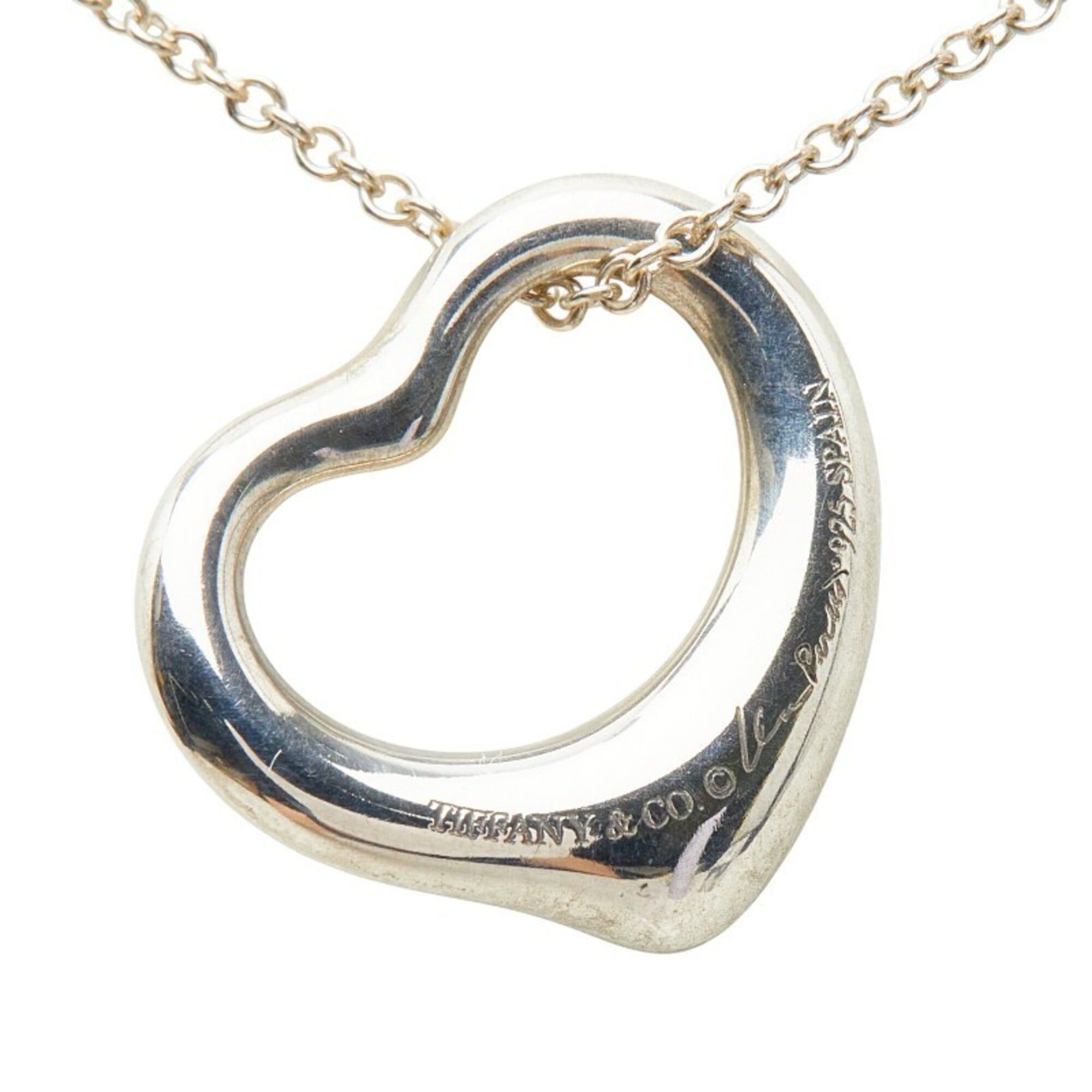 Tiffany & Co. Tiffany & Co. Open Heart Necklace, SV925 Silver, Women's. Size ONE SIZE - 3 Thumbnail