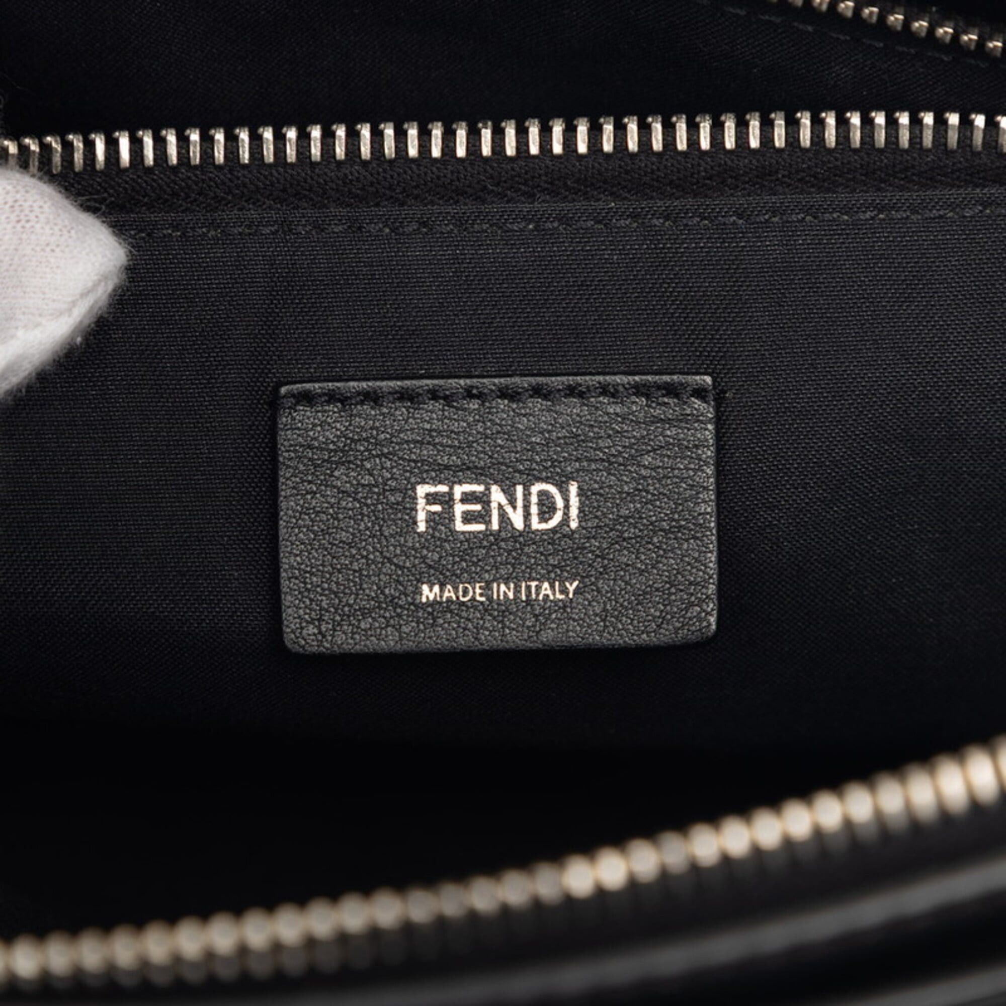 Fendi Fendi By The Way Medium Handbag Shoulder Bag 2WAY 8BL124 Black Multicolor Leather Fur Women's FENDI Size ONE SIZE - 5 Thumbnail