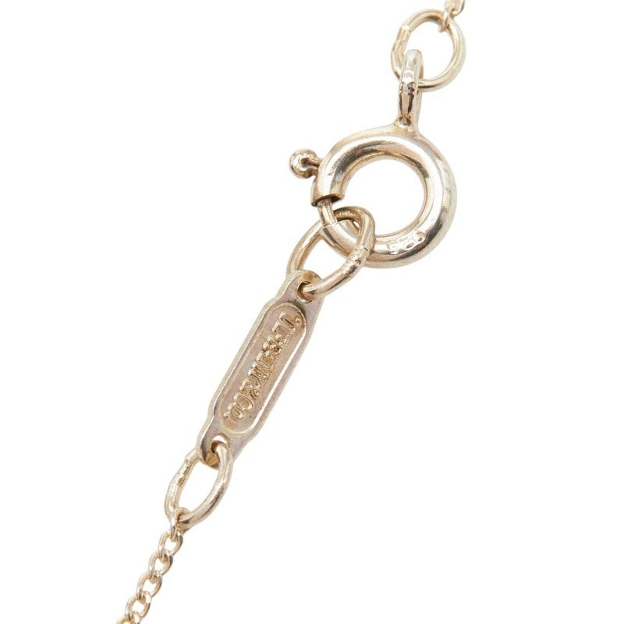 Tiffany & Co. Tiffany & Co. Heart Ribbon Necklace, SV925 Sterling Silver, 18K Yellow Gold, Women's. Size ONE SIZE - 5 Thumbnail