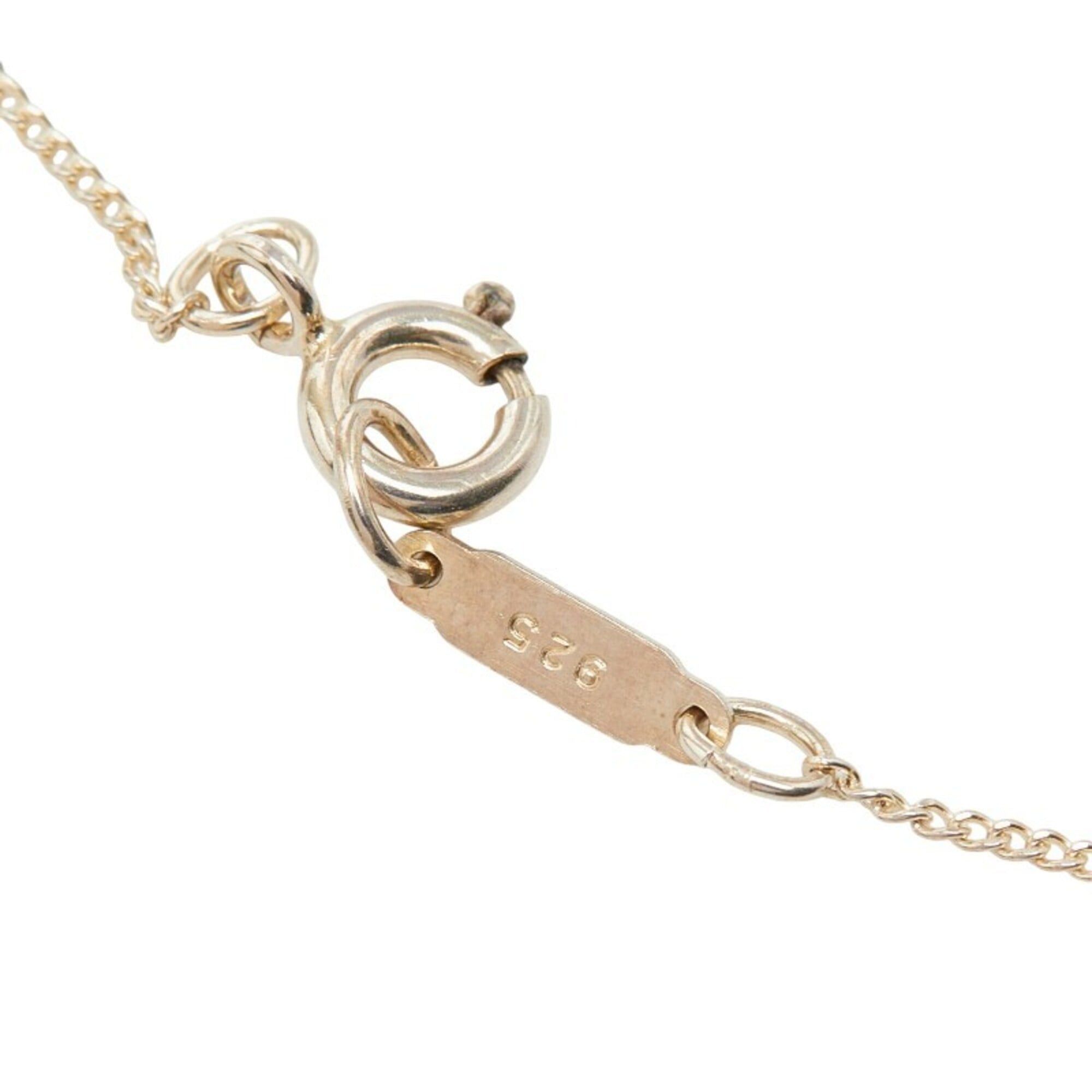 Tiffany & Co. Tiffany & Co. Heart Ribbon Necklace, SV925 Sterling Silver, 18K Yellow Gold, Women's. Size ONE SIZE - 6 Thumbnail