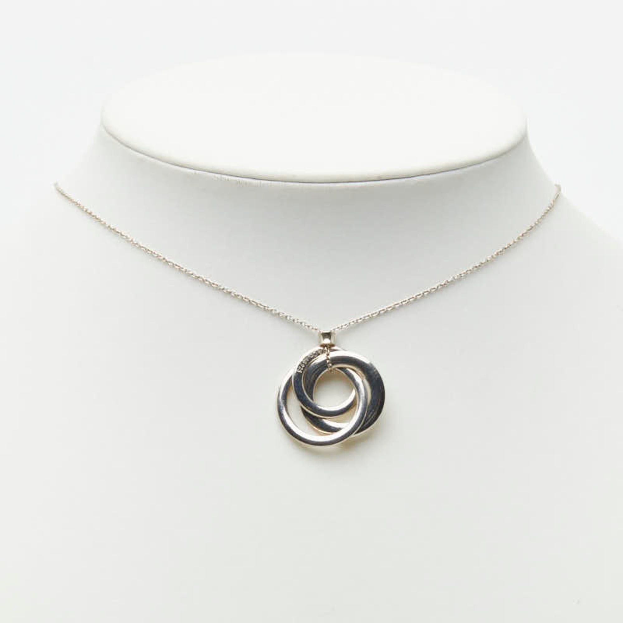 Tiffany & Co. Tiffany & Co. 1837 Interlocking Circle Necklace, SV925 Silver, Women's. Size ONE SIZE - 7 Thumbnail