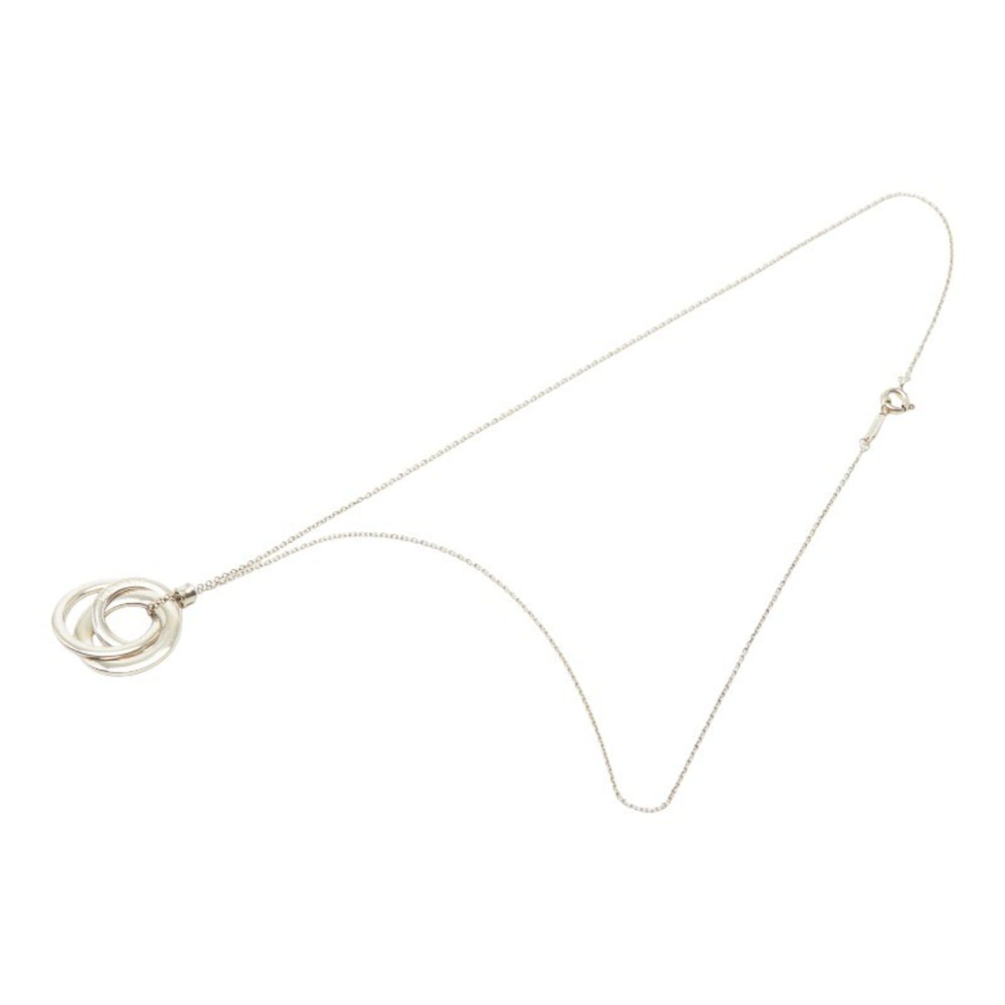 Tiffany & Co. Tiffany & Co. 1837 Interlocking Circle Necklace, SV925 Silver, Women's. Size ONE SIZE - 4 Thumbnail