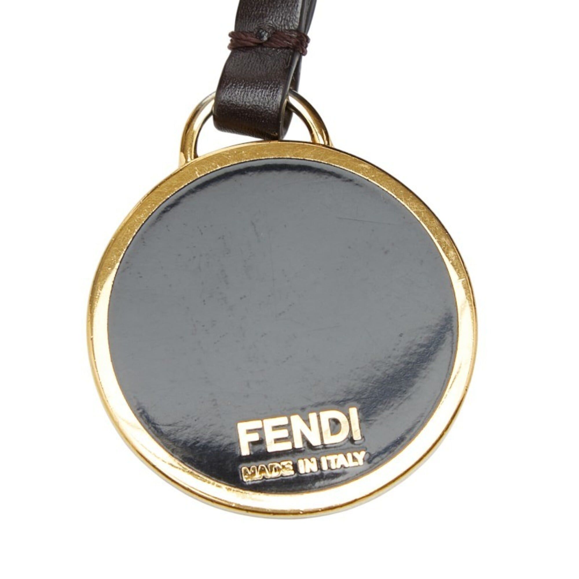Fendi Fendi Zucca Crossbody Shoulder Bag 8BT190 Brown Canvas Leather Women's FENDI Size ONE SIZE - 9 Thumbnail