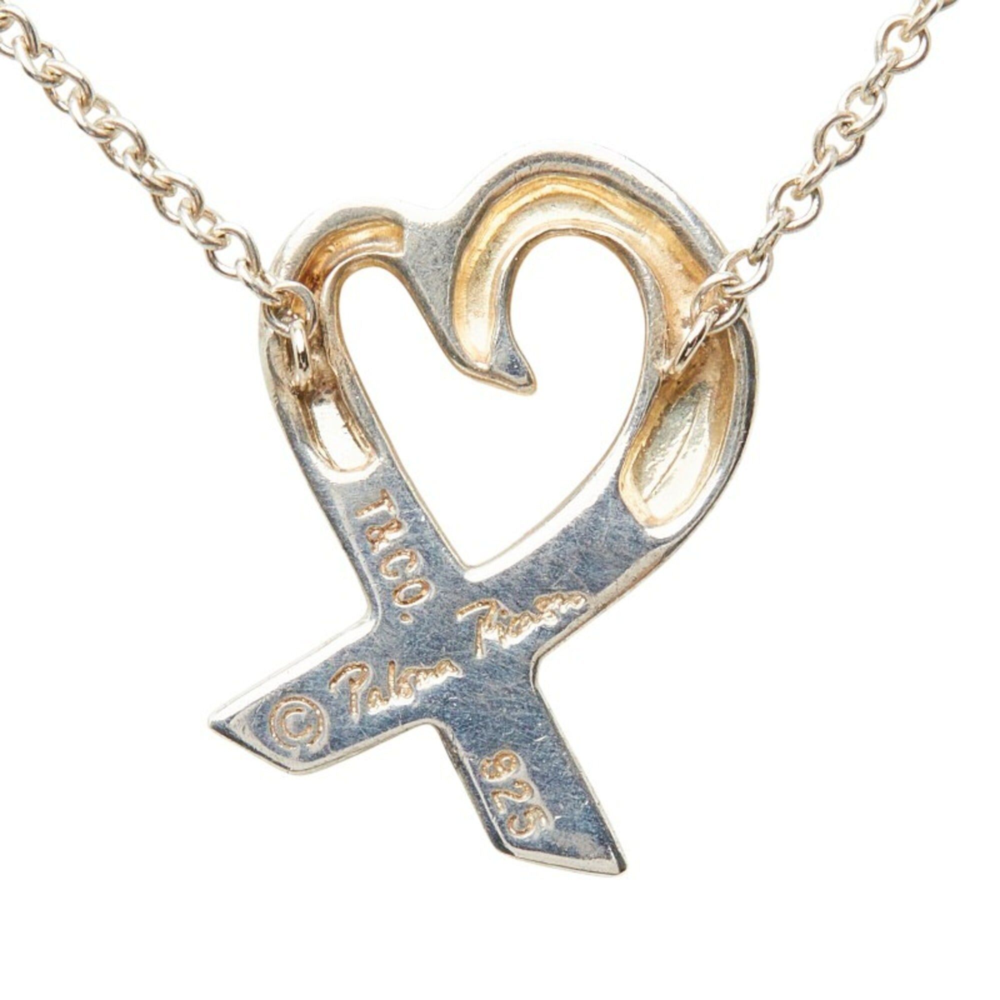 Tiffany & Co. Tiffany & Co. Loving Heart Necklace, SV925 Silver, Women's. Size ONE SIZE - 3 Thumbnail
