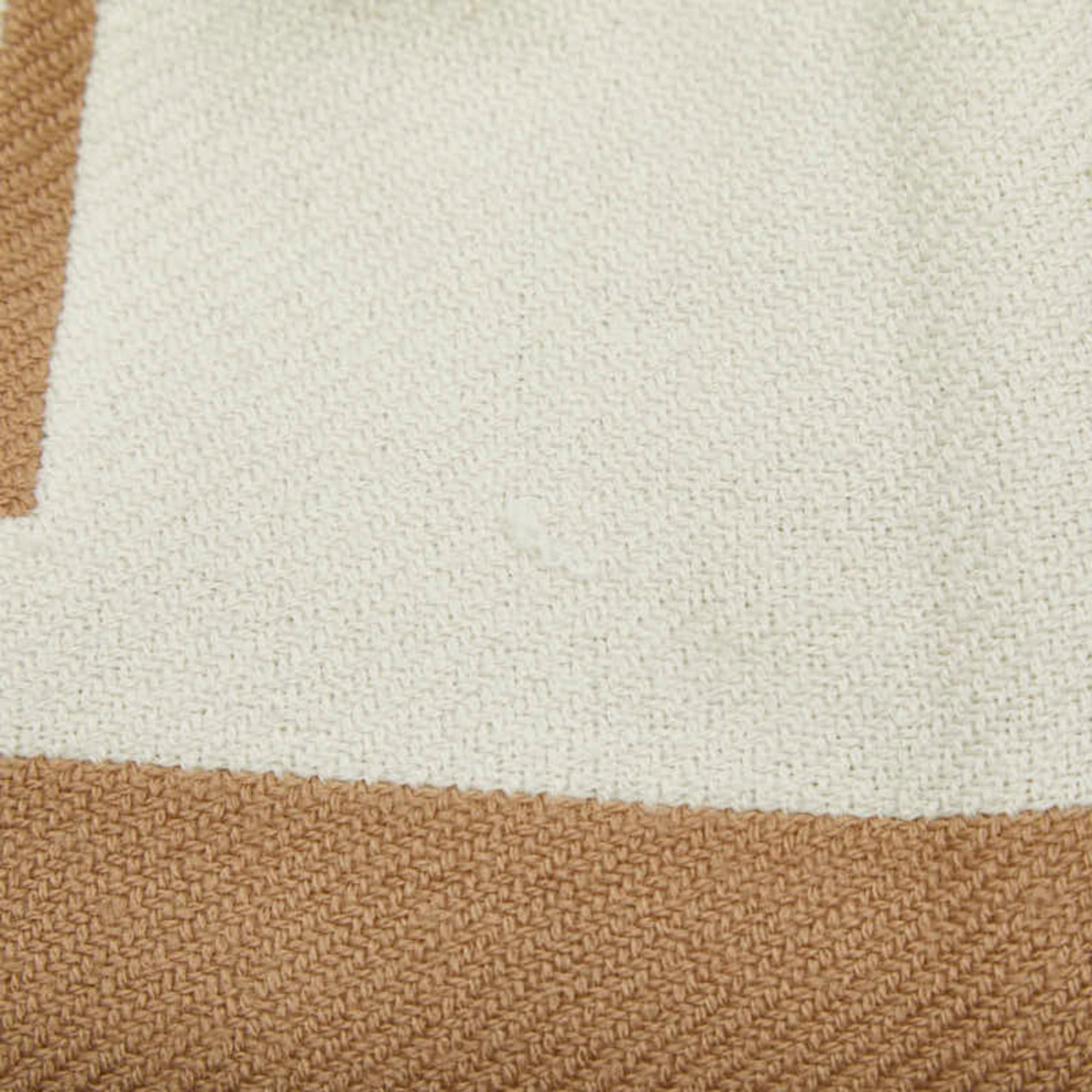Gucci Gucci G-logo scarf, beige/brown wool, women's. Size ONE SIZE - 4 Thumbnail