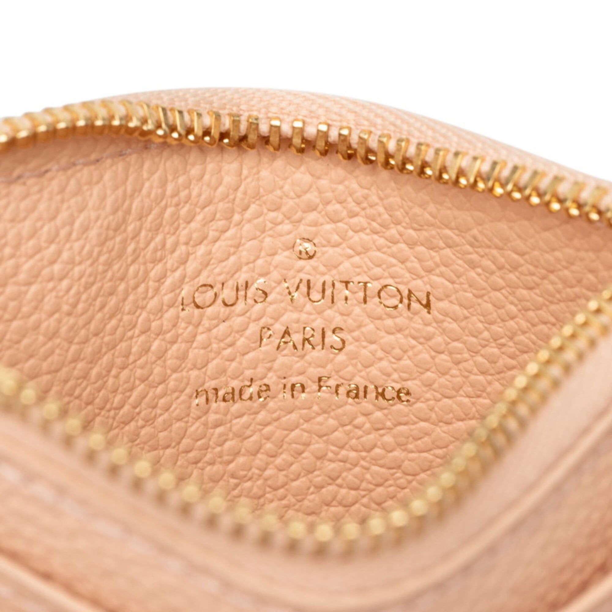Louis Vuitton Louis Vuitton Monogram Empreinte Porte Cartes Flora Business Card Holder/Card Case/Pass Case/Coin Purse M83221 Chamalow Pink Leather Women's LOUIS VUITTON Size ONE SIZE - 5 Thumbnail