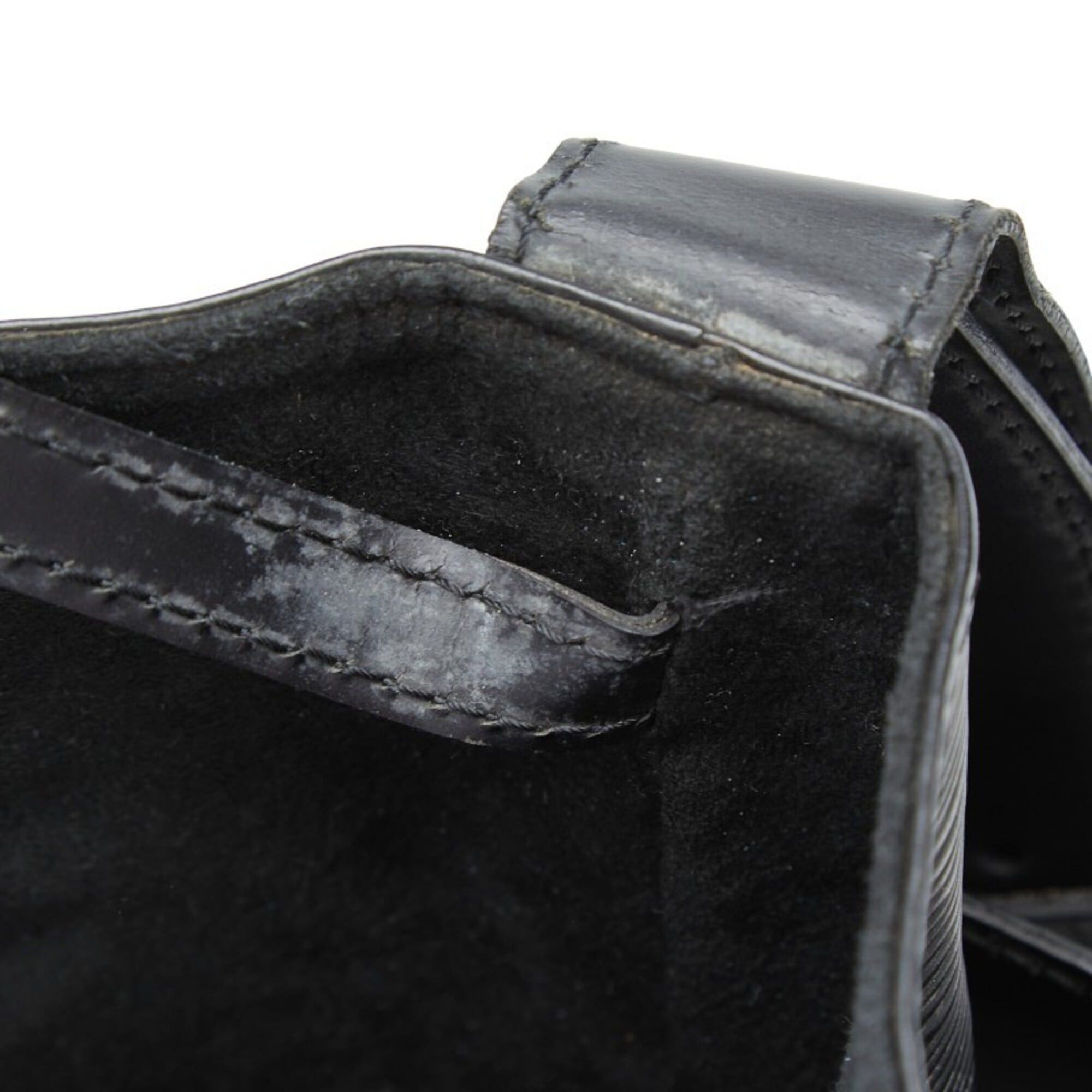 Louis Vuitton Louis Vuitton Epi Sac Depaule GM One-Shoulder Bag Handbag M80155 Noir Black Leather Women's LOUIS VUITTON Size ONE SIZE - 9 Thumbnail