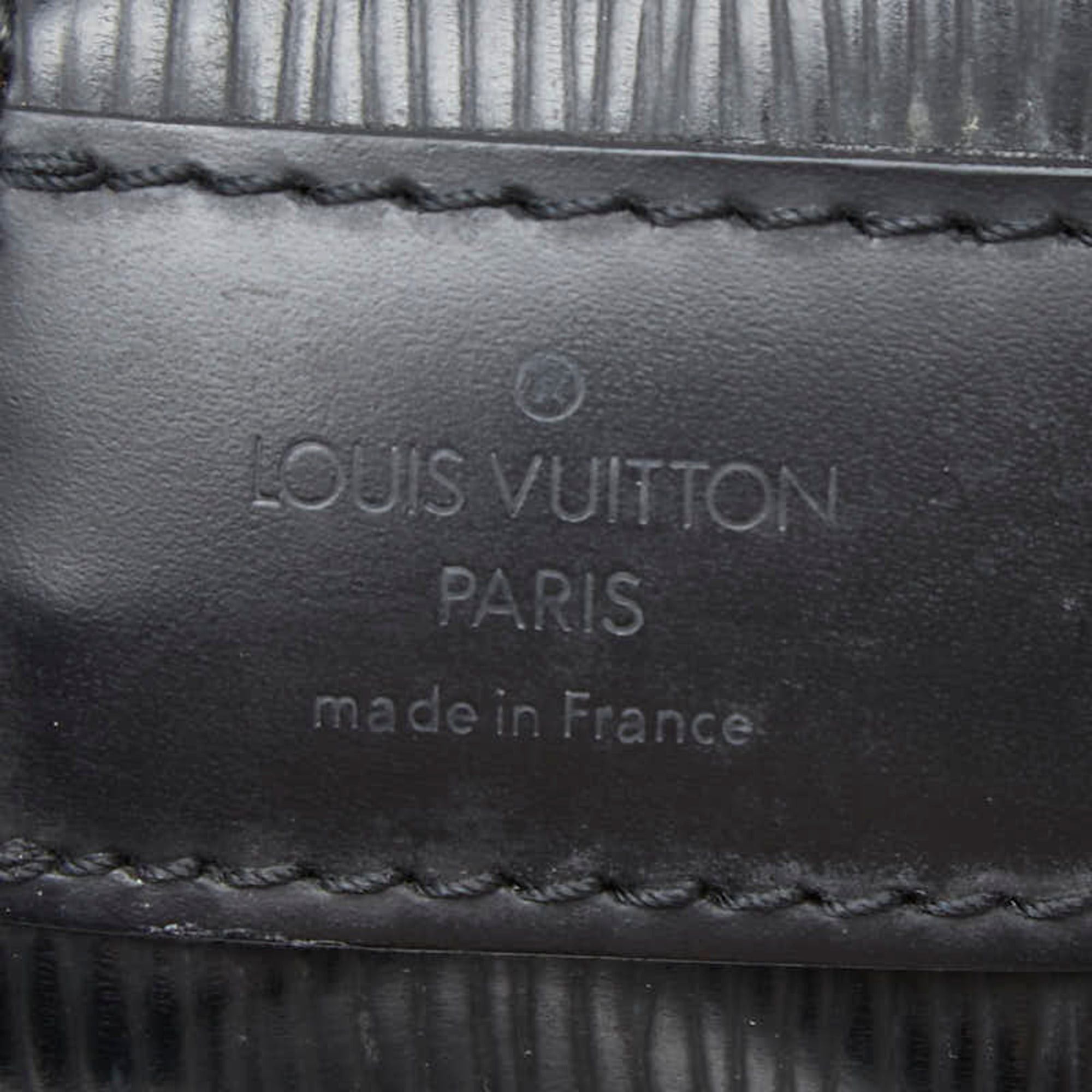 Louis Vuitton Louis Vuitton Epi Sac Depaule GM One-Shoulder Bag Handbag M80155 Noir Black Leather Women's LOUIS VUITTON Size ONE SIZE - 11 Thumbnail