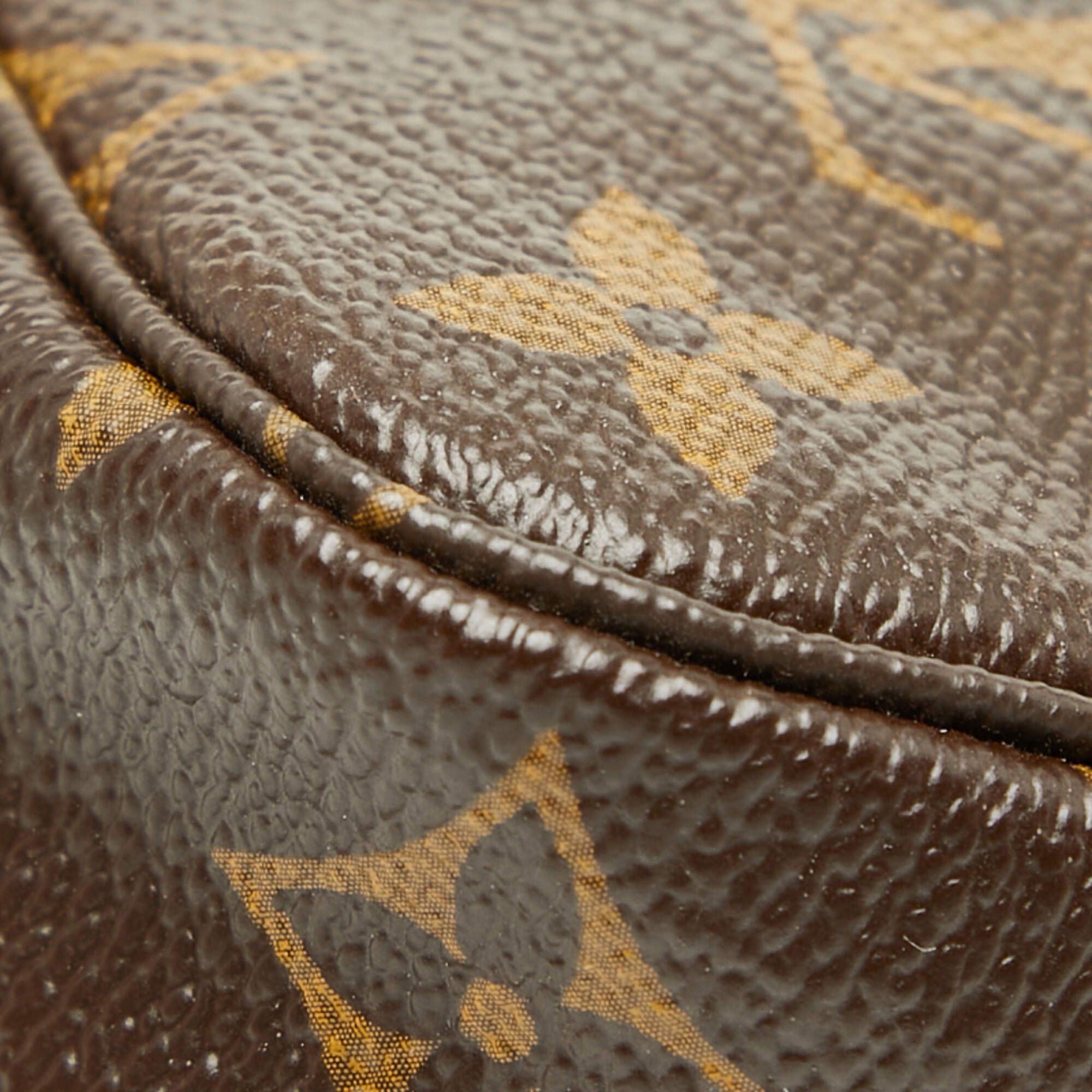 Louis Vuitton Louis Vuitton Monogram Mini Pochette Accessoires T&B Handbag Pouch M60153 Brown Leather Women's LOUIS VUITTON Size ONE SIZE - 6 Thumbnail