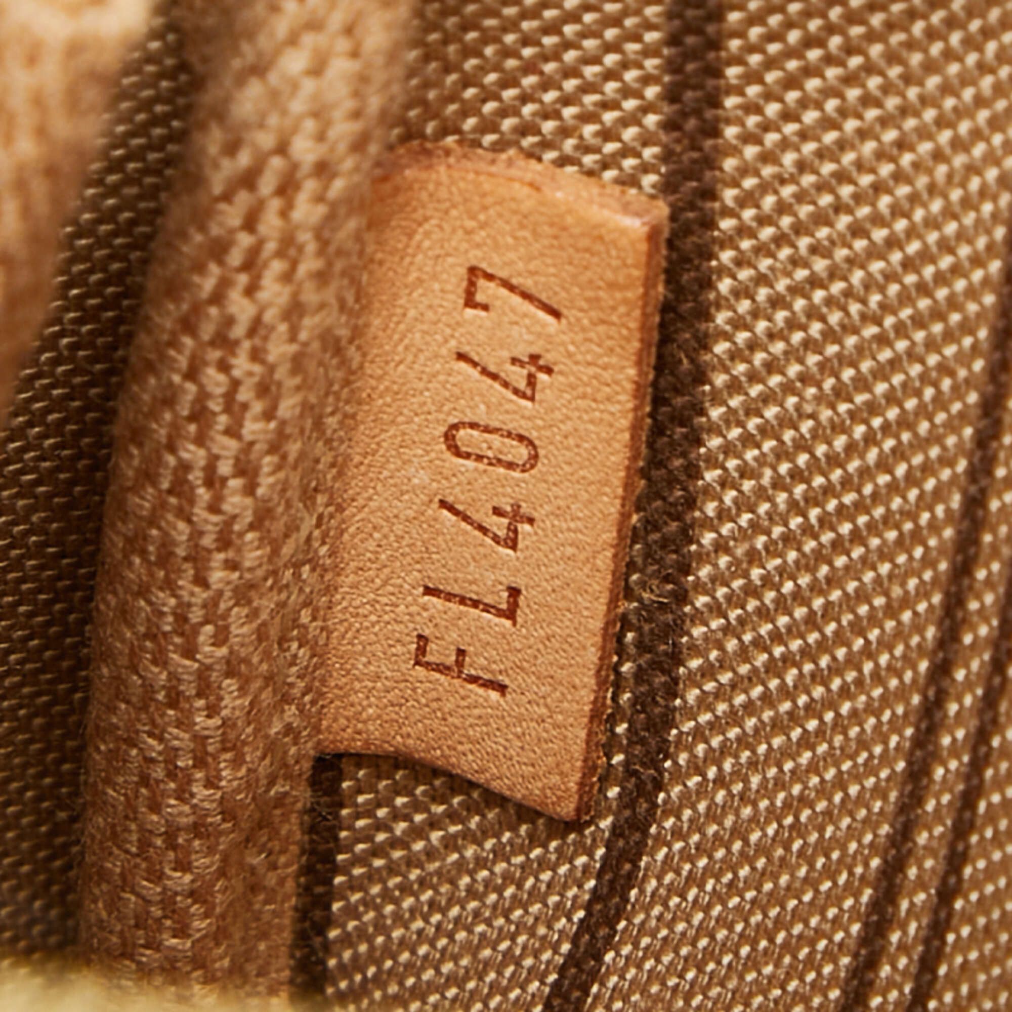 Louis Vuitton Louis Vuitton Monogram Mini Pochette Accessoires T&B Handbag Pouch M60153 Brown Leather Women's LOUIS VUITTON Size ONE SIZE - 10 Thumbnail
