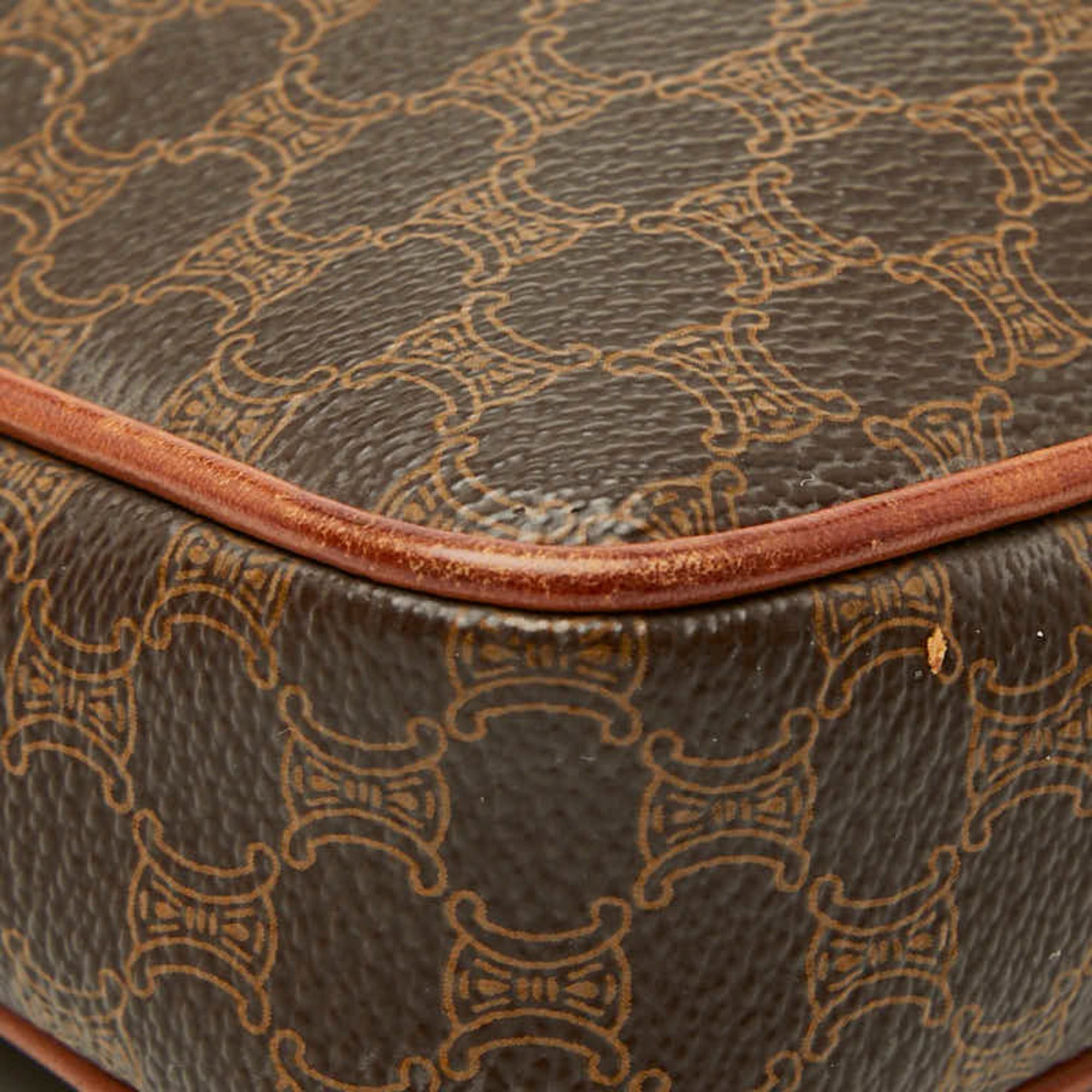 Celine Celine Macadam Clutch Bag, Second Brown, Women's CELINE Size ONE SIZE - 7 Thumbnail