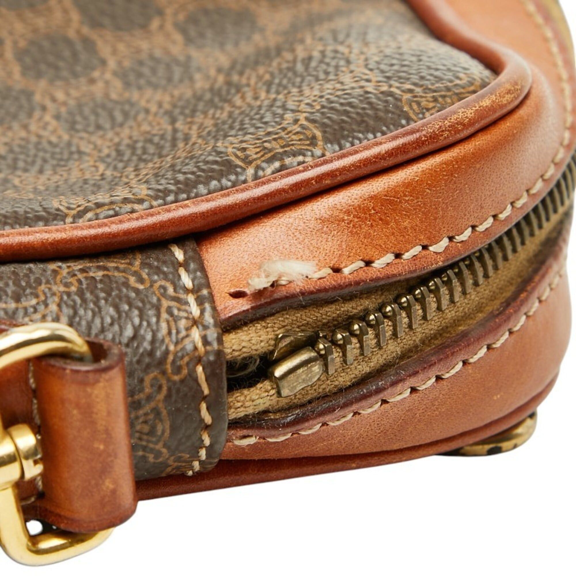 Celine Celine Macadam Clutch Bag, Second Brown, Women's CELINE Size ONE SIZE - 8 Thumbnail