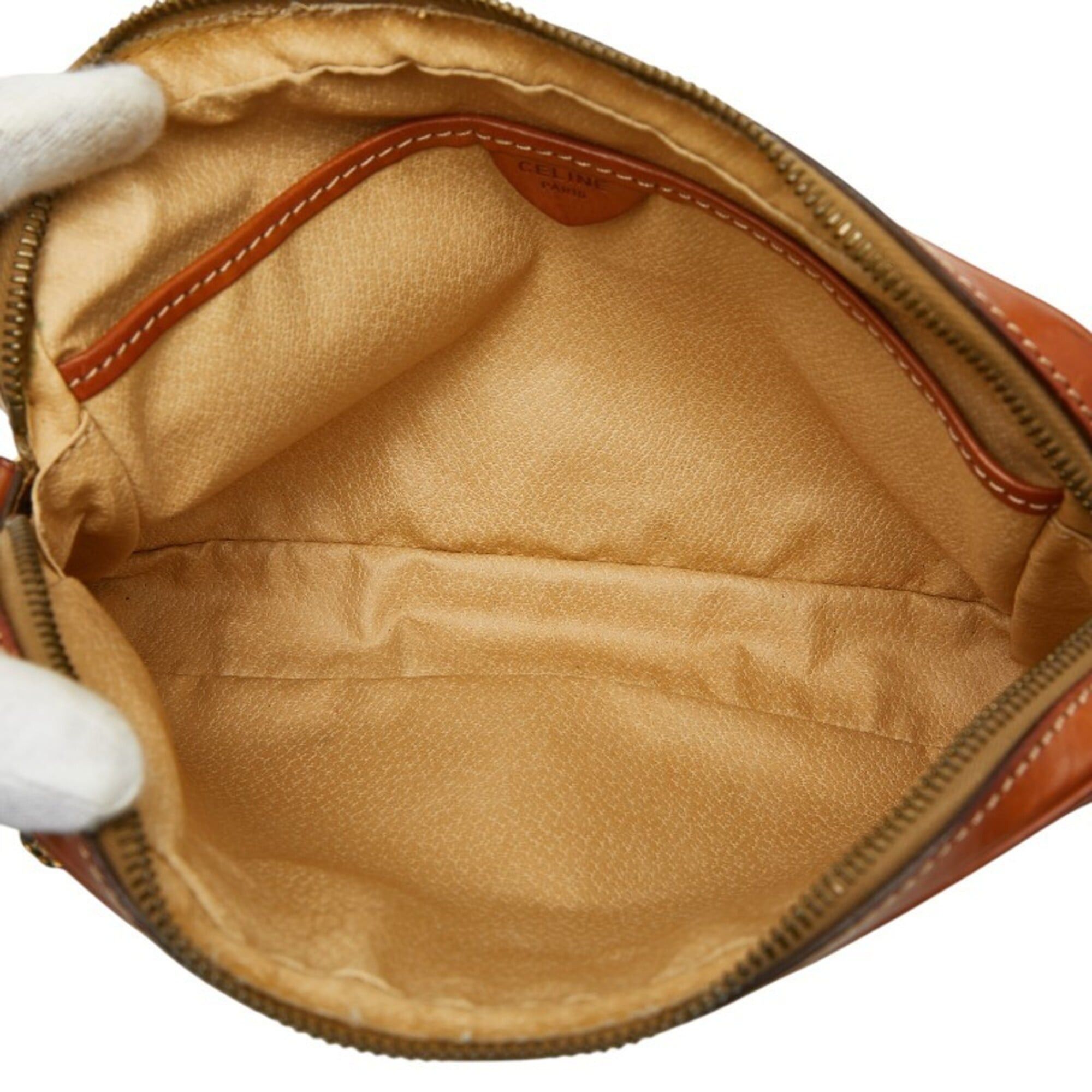 Celine Celine Macadam Clutch Bag, Second Brown, Women's CELINE Size ONE SIZE - 13 Thumbnail
