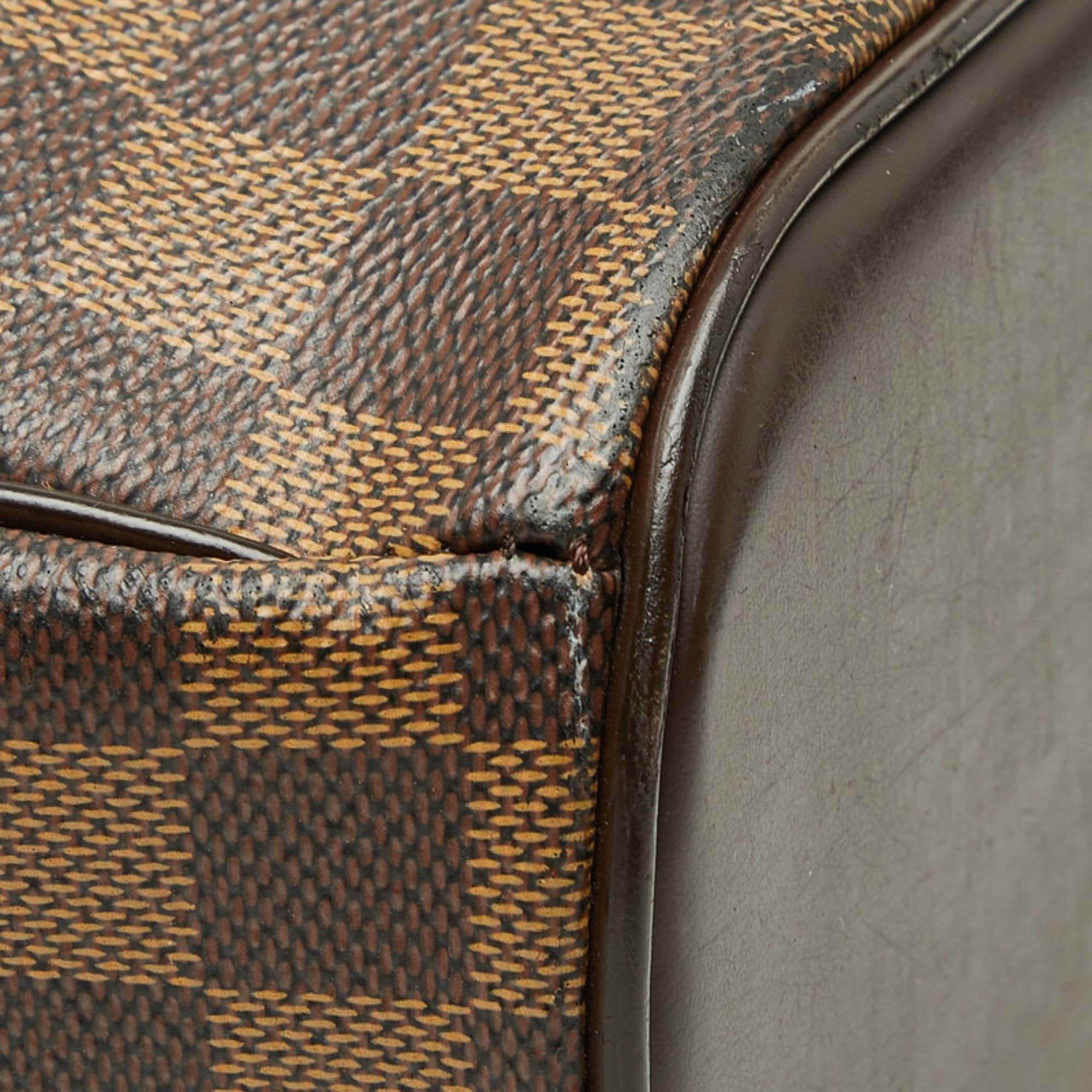Louis Vuitton Louis Vuitton Damier Salia Horizontal Handbag N51282 Brown Leather Women's LOUIS VUITTON Size ONE SIZE - 7 Thumbnail