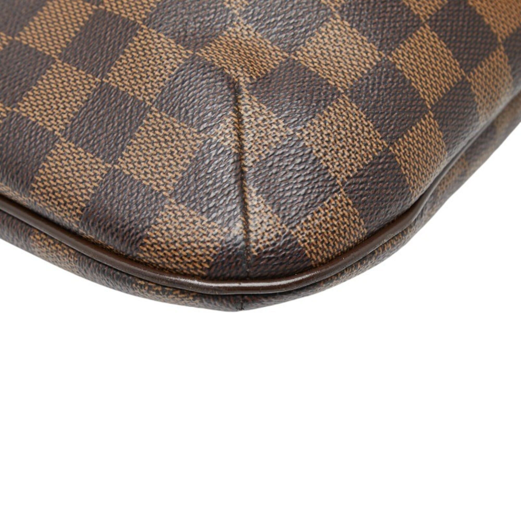 Louis Vuitton Louis Vuitton Damier Bloomsbury PM Crossbody Shoulder Bag N42251 Brown Leather Women's LOUIS VUITTON Size ONE SIZE - 5 Thumbnail