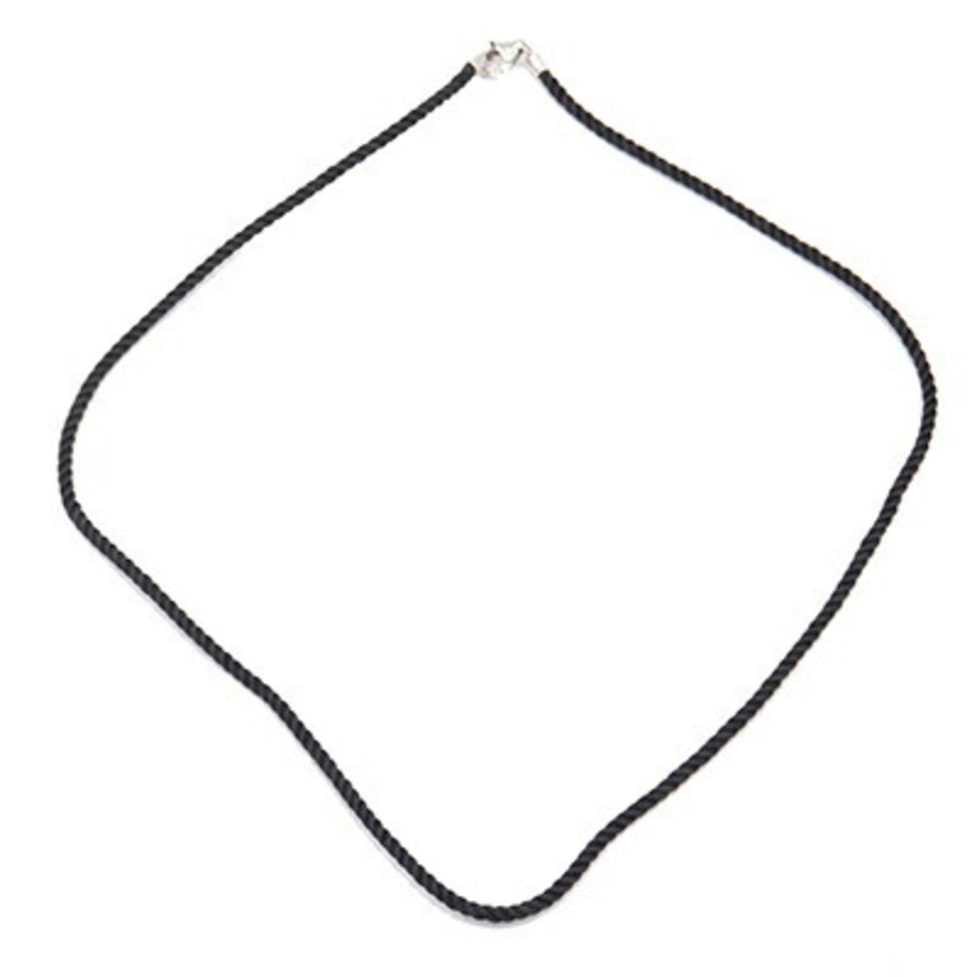 Cartier Cartier Necklace, Cotton Cord, CORDOG40, Black, 750 WG, Choker, Women's/Men's, Size ONE SIZE - 2 Thumbnail