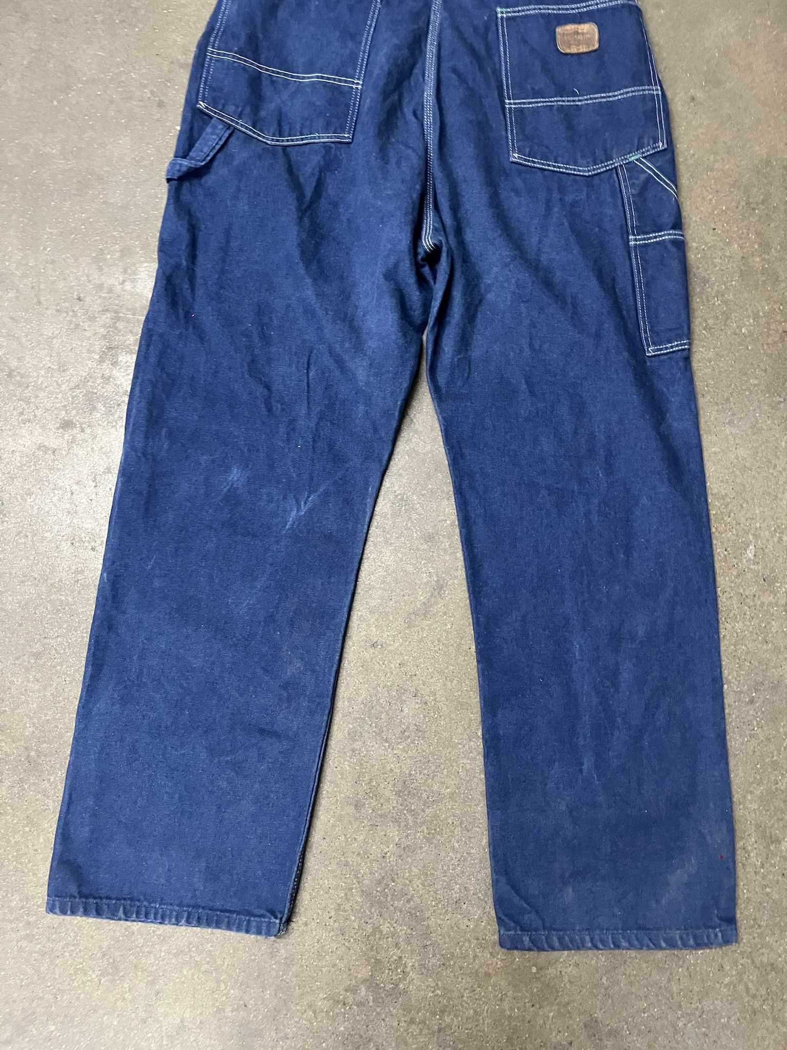 Carhartt × Vintage Vintage 1990s Big Smith Dark Wash Denim Overalls Size XL Size US XL / EU 56 / 4 - 6 Thumbnail