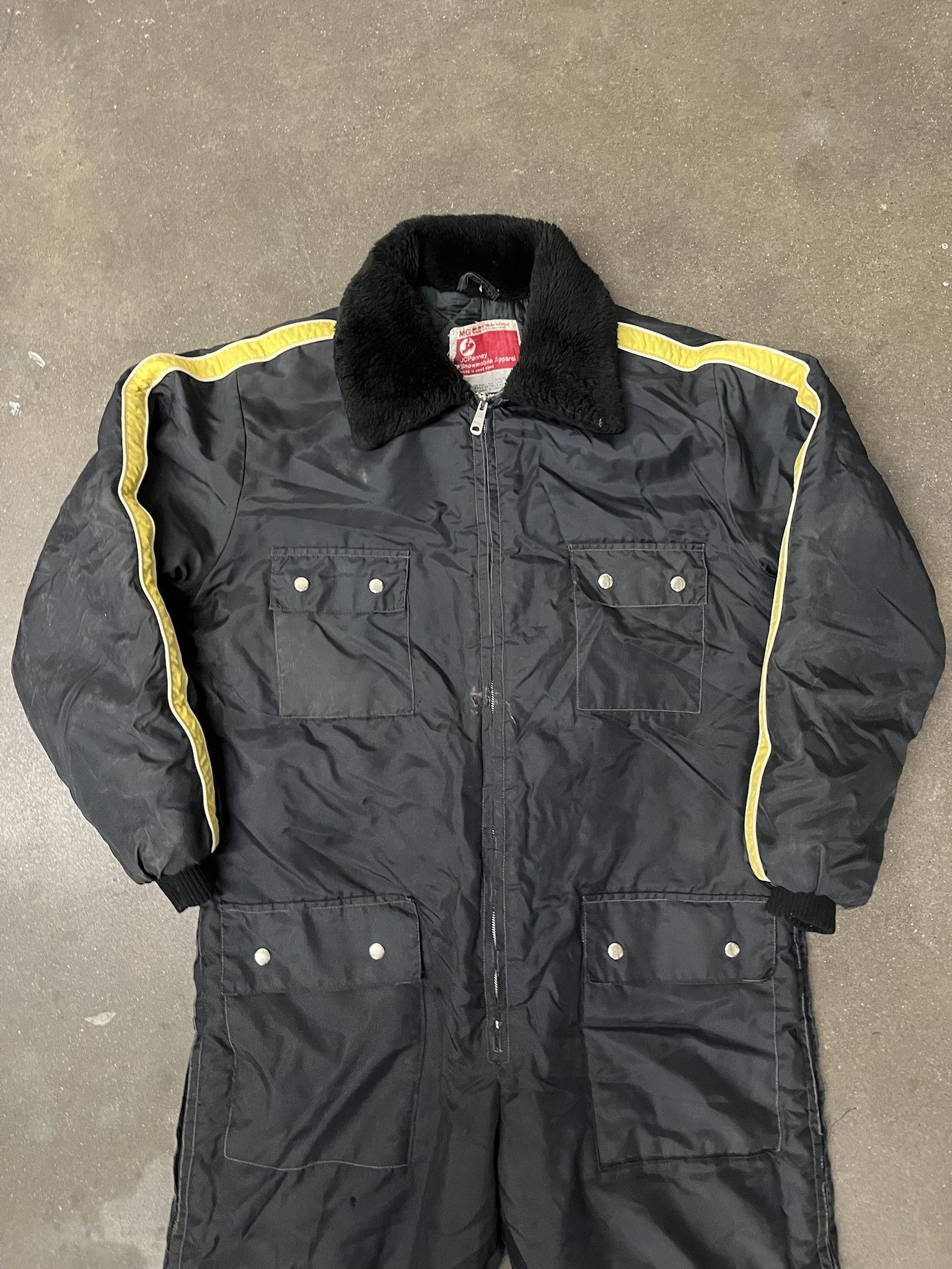Vintage Vintage 1980s JC Penny Snowmobile Suit Size Medium Size US M / EU 48-50 / 2 - 2 Thumbnail