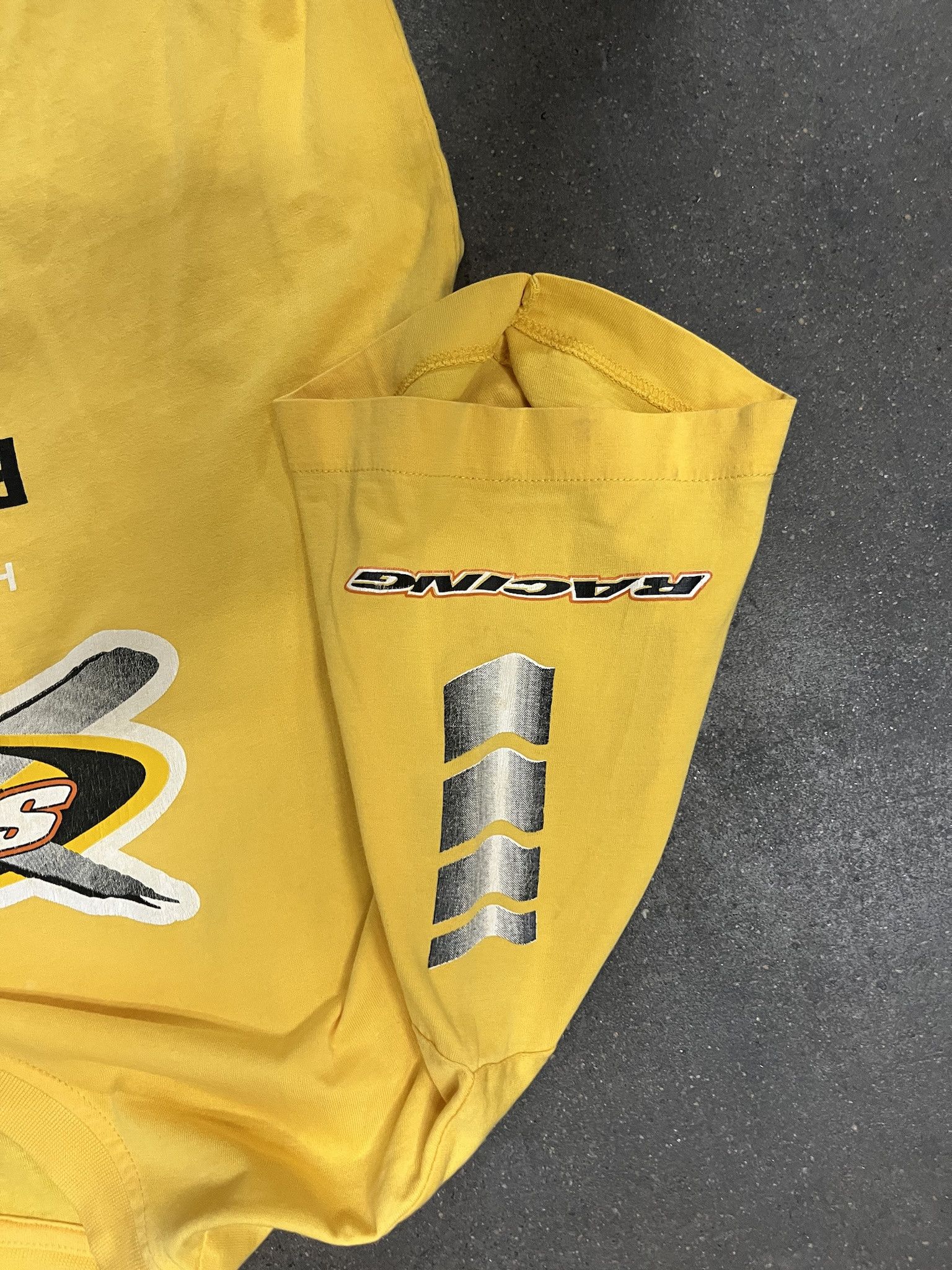 Vintage Vintage 1990s Ski Doo Rotax Bombardier Racing Tee Size M Size US M / EU 48-50 / 2 - 3 Thumbnail