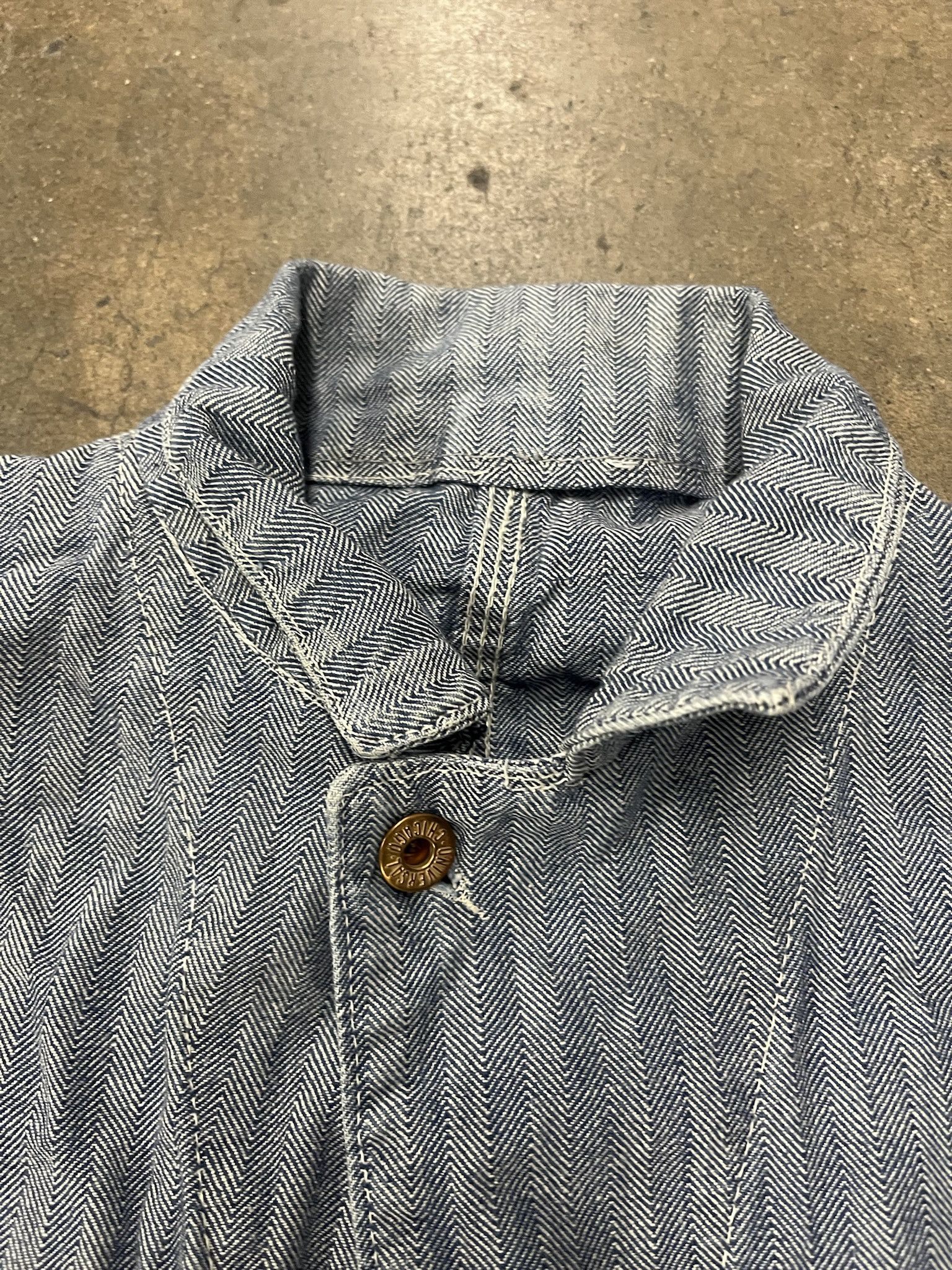 Carhartt × Vintage Vintage 1990s Universal Chicago HBT Mechanics Workwear Coverall Suit Size L Size US L / EU 52-54 / 3 - 4 Thumbnail