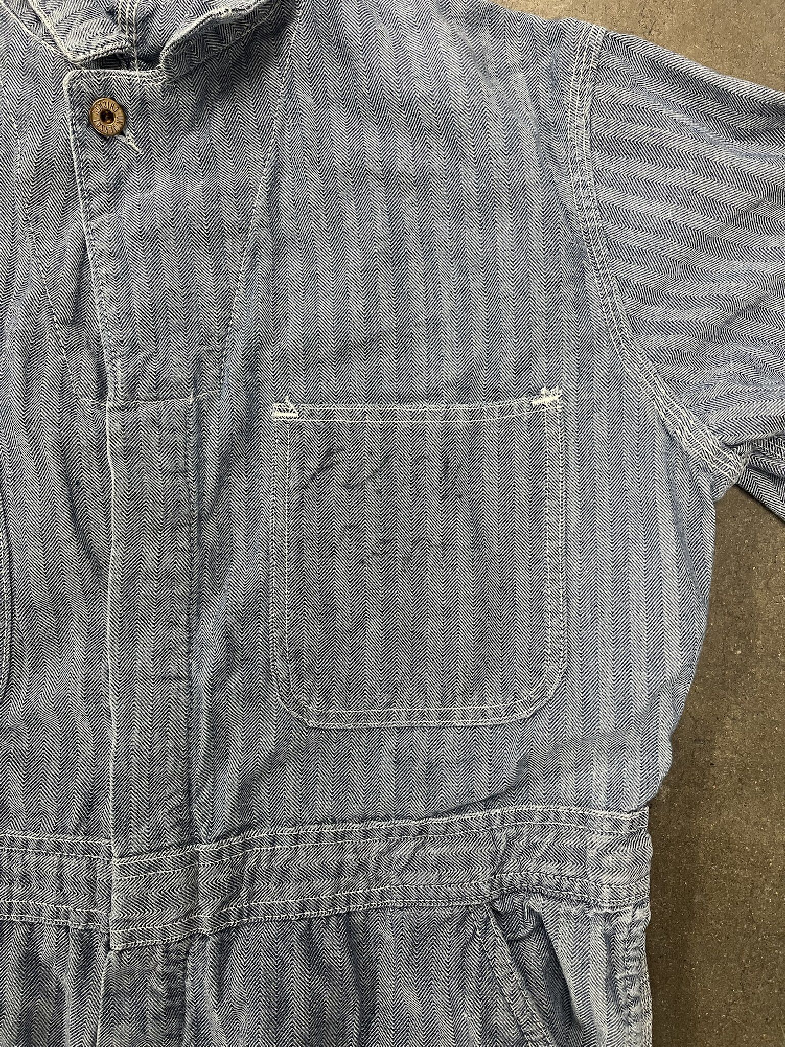 Carhartt × Vintage Vintage 1990s Universal Chicago HBT Mechanics Workwear Coverall Suit Size L Size US L / EU 52-54 / 3 - 5 Thumbnail