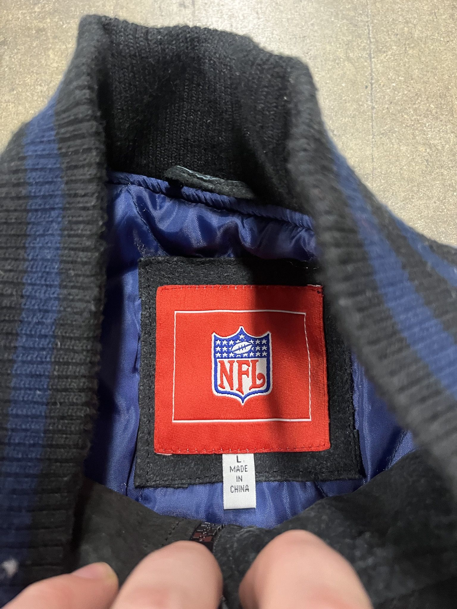 NFL × Vintage Vitnage 2003 Superbowl 37 Leather Jacket San Diego Calirofnia Suede Coat Size L Size US L / EU 52-54 / 3 - 2 Thumbnail
