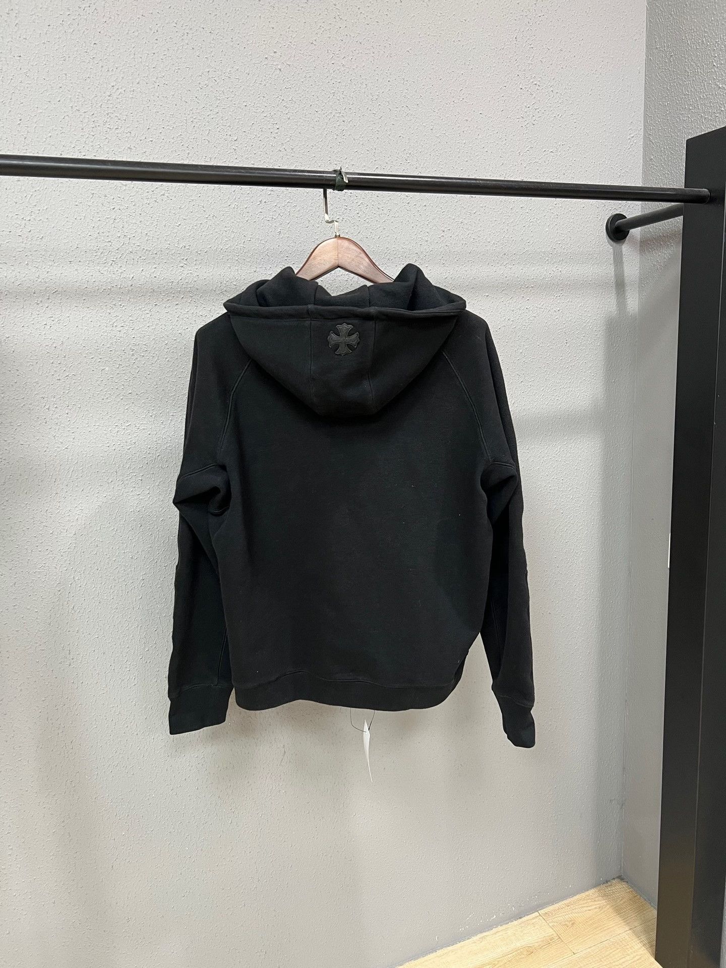 Chrome Hearts Chrome Hearts Sanskrit Leather Patch Hoodie Size US L / EU 52-54 / 3 - 2 Thumbnail