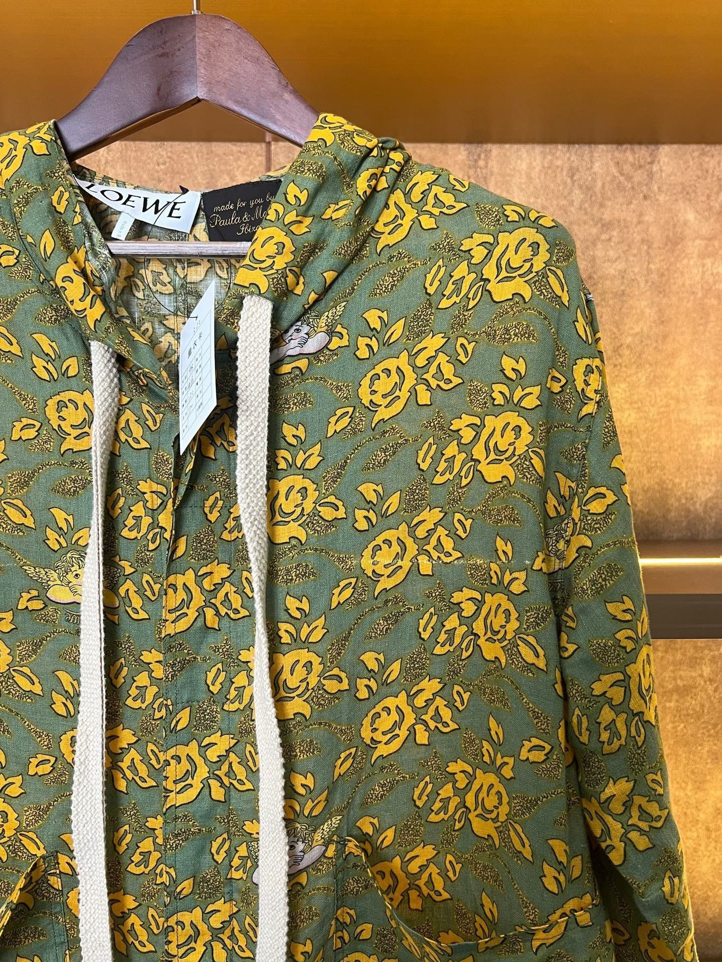 Loewe Loewe Floral Linen Coat Size L / US 10 / IT 46 - 3 Thumbnail