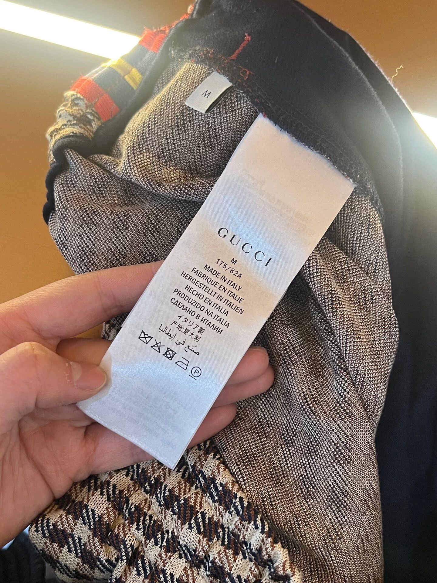 Gucci Gucci Floral Plaid Patchwork Sweatpants Size 32" / US 10 / IT 46 - 4 Thumbnail