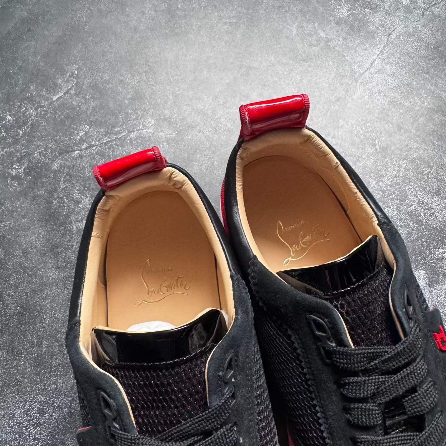 Christian Louboutin Christian Louboutin Red Sole Mesh Sneakers Size US 7 / EU 40 - 7 Thumbnail