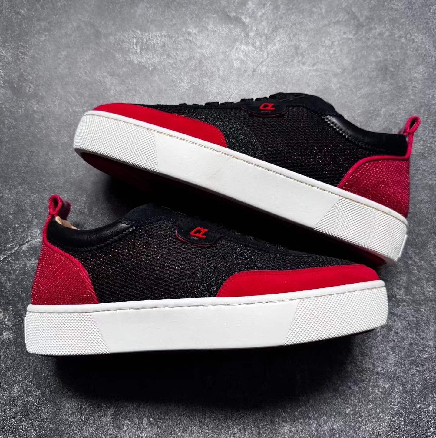 Christian Louboutin Christian Louboutin Red Sole Mesh Sneakers Size US 7 / EU 40 - 5 Thumbnail